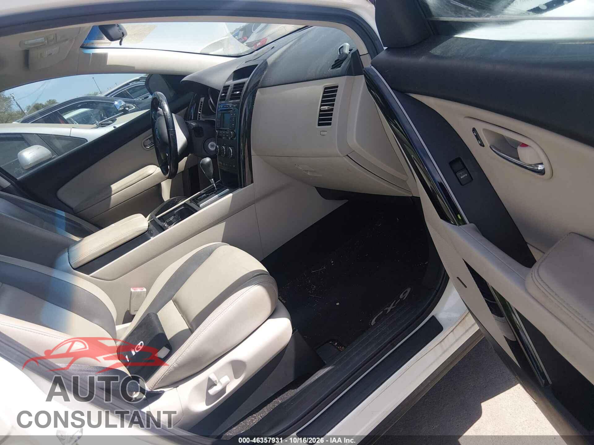 MAZDA CX-9 2011 - JM3TB2CA9B0315588