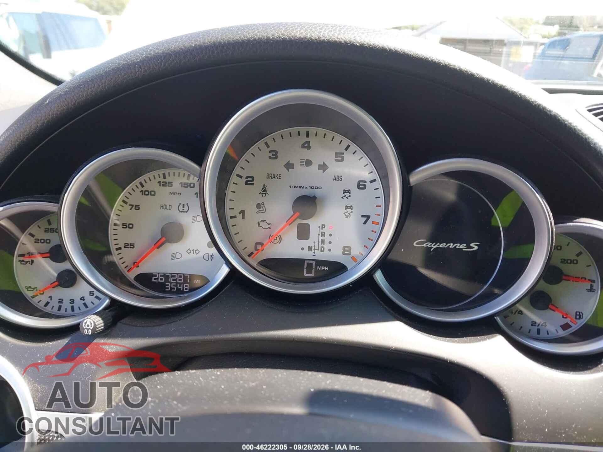 PORSCHE CAYENNE 2012 - WP1AB2A23CLA40438