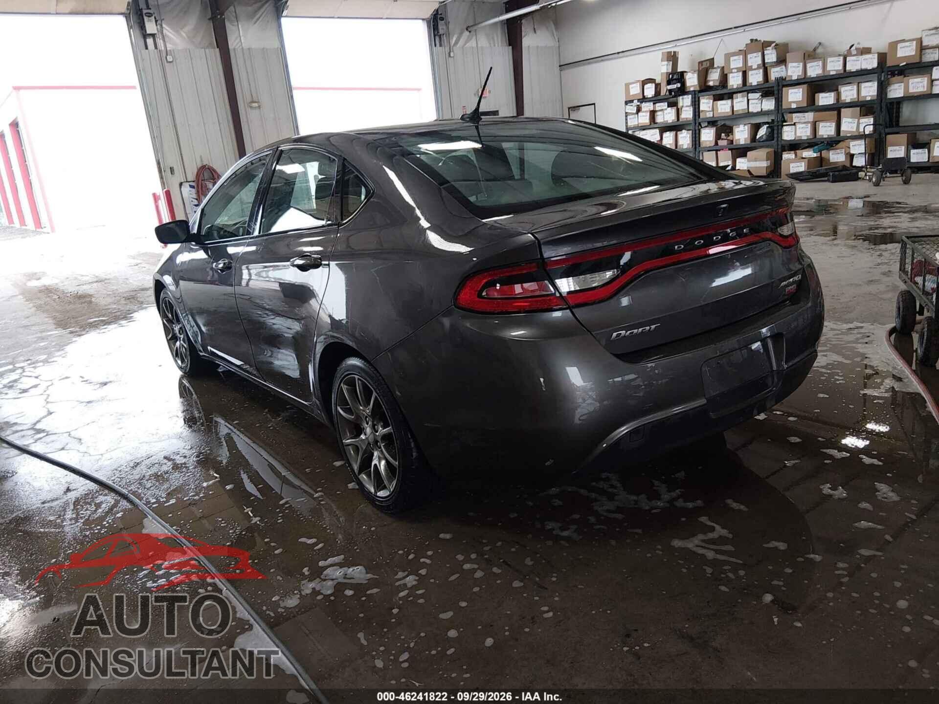 DODGE DART 2015 - 1C3CDFDH5FD404406