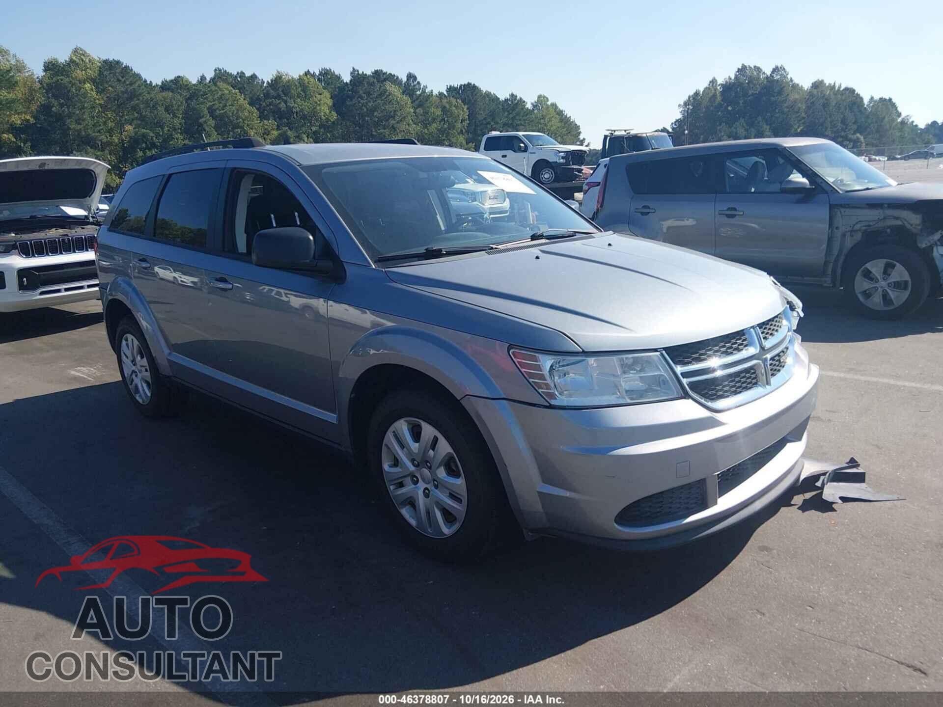 DODGE JOURNEY 2017 - 3C4PDCAB5HT516020