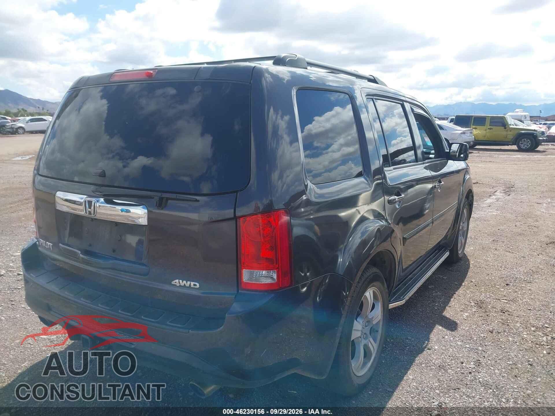 HONDA PILOT 2012 - 5FNYF4H53CB024954