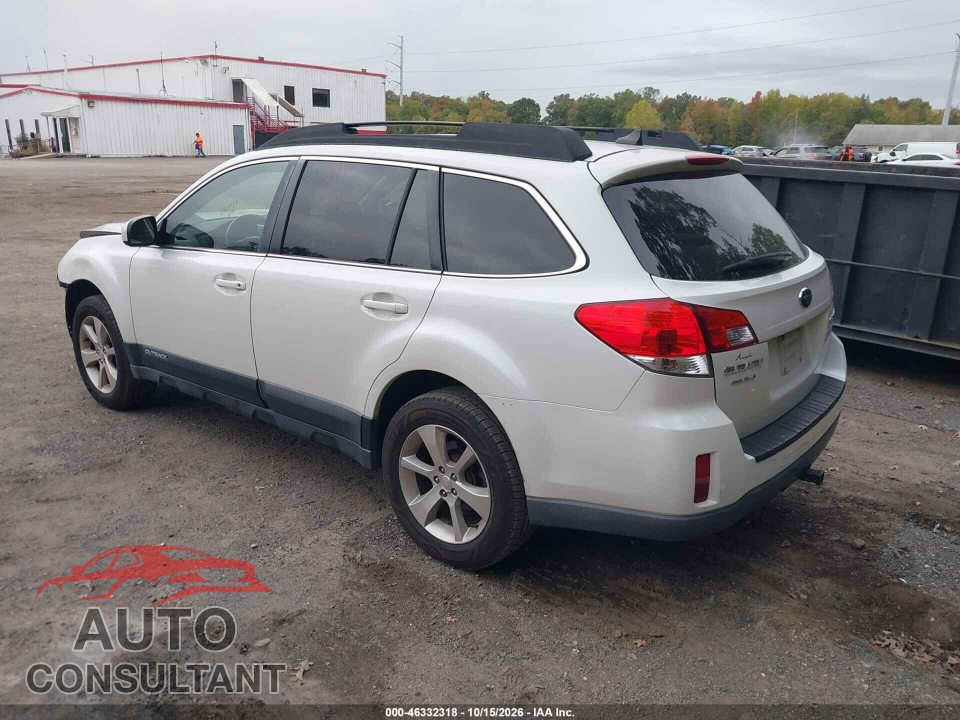 SUBARU OUTBACK 2014 - 4S4BRBLC4E3255624