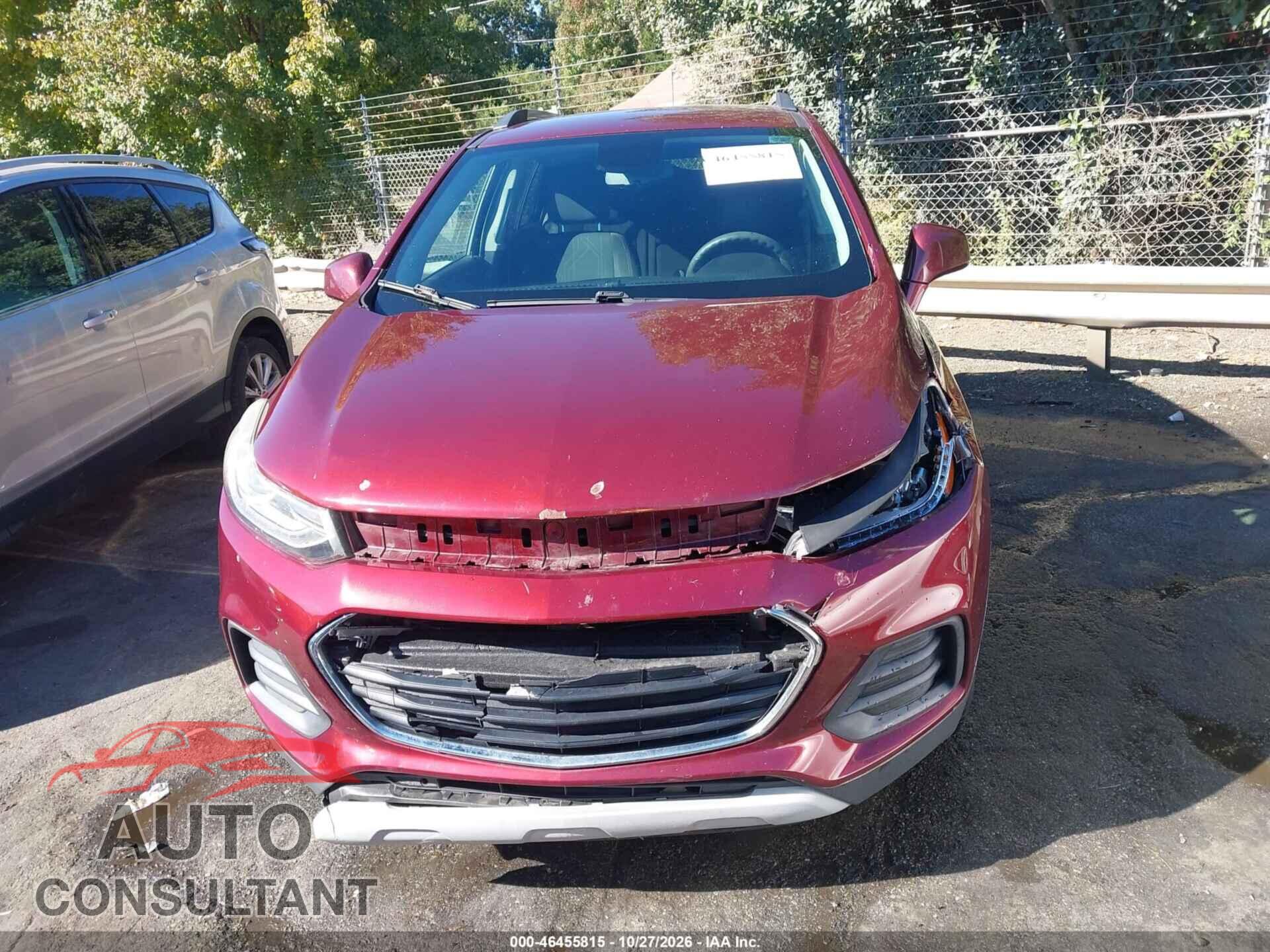 CHEVROLET TRAX 2017 - 3GNCJPSB3HL134458