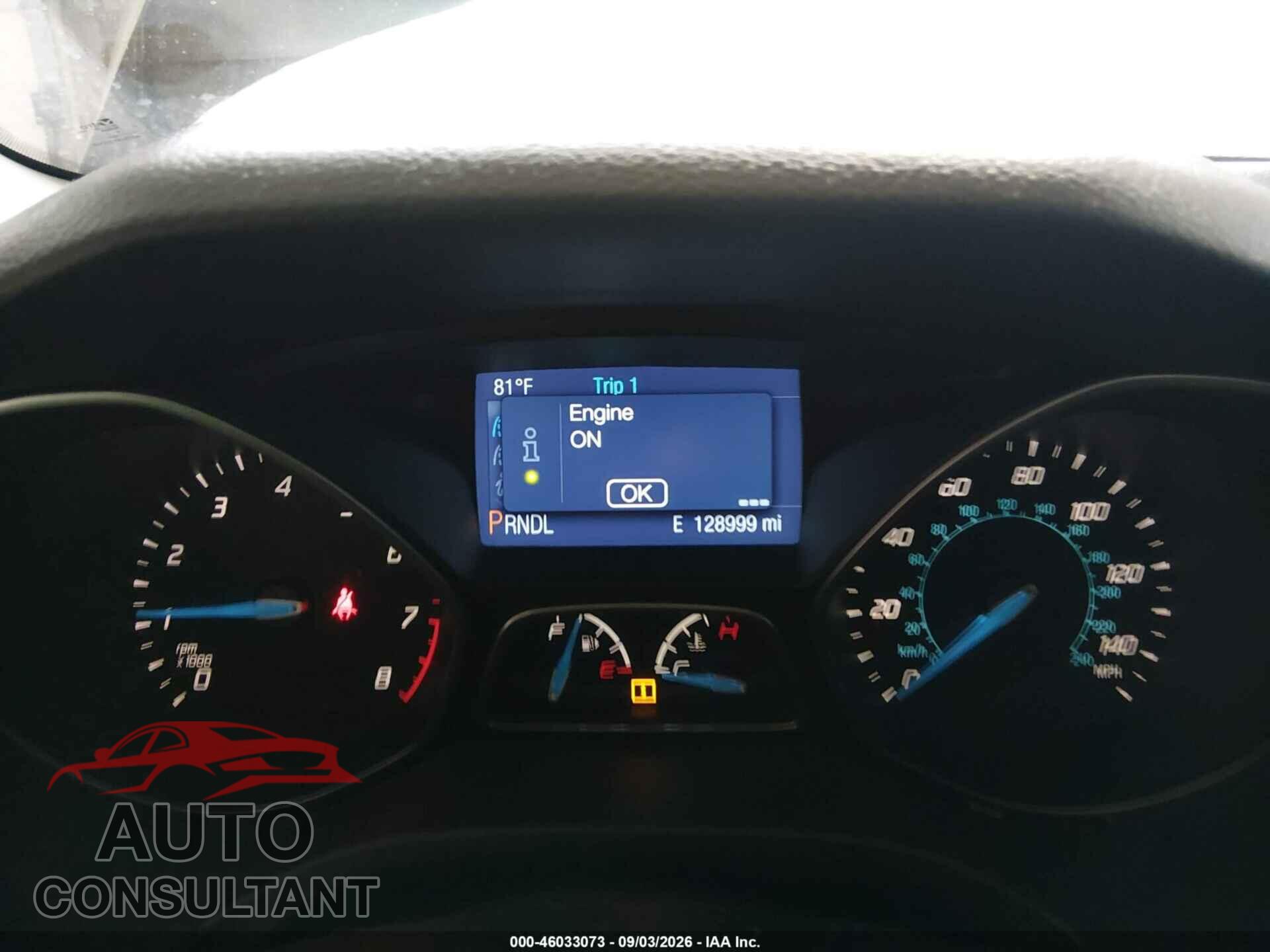 FORD FOCUS 2014 - 1FADP3F25EL453162