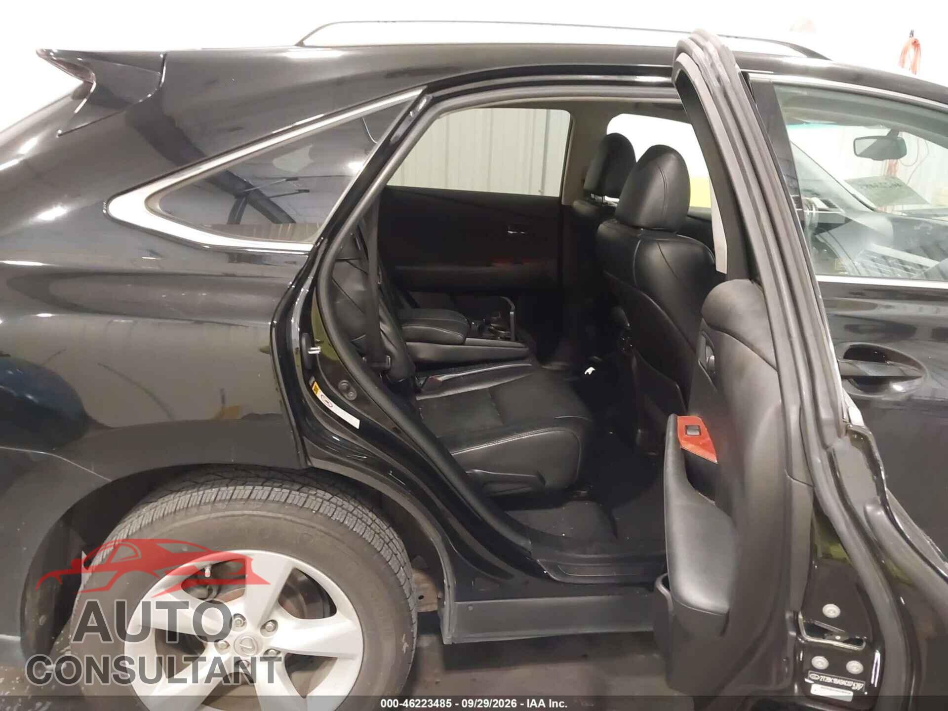 LEXUS RX 350 2010 - 2T2BK1BA9AC074387