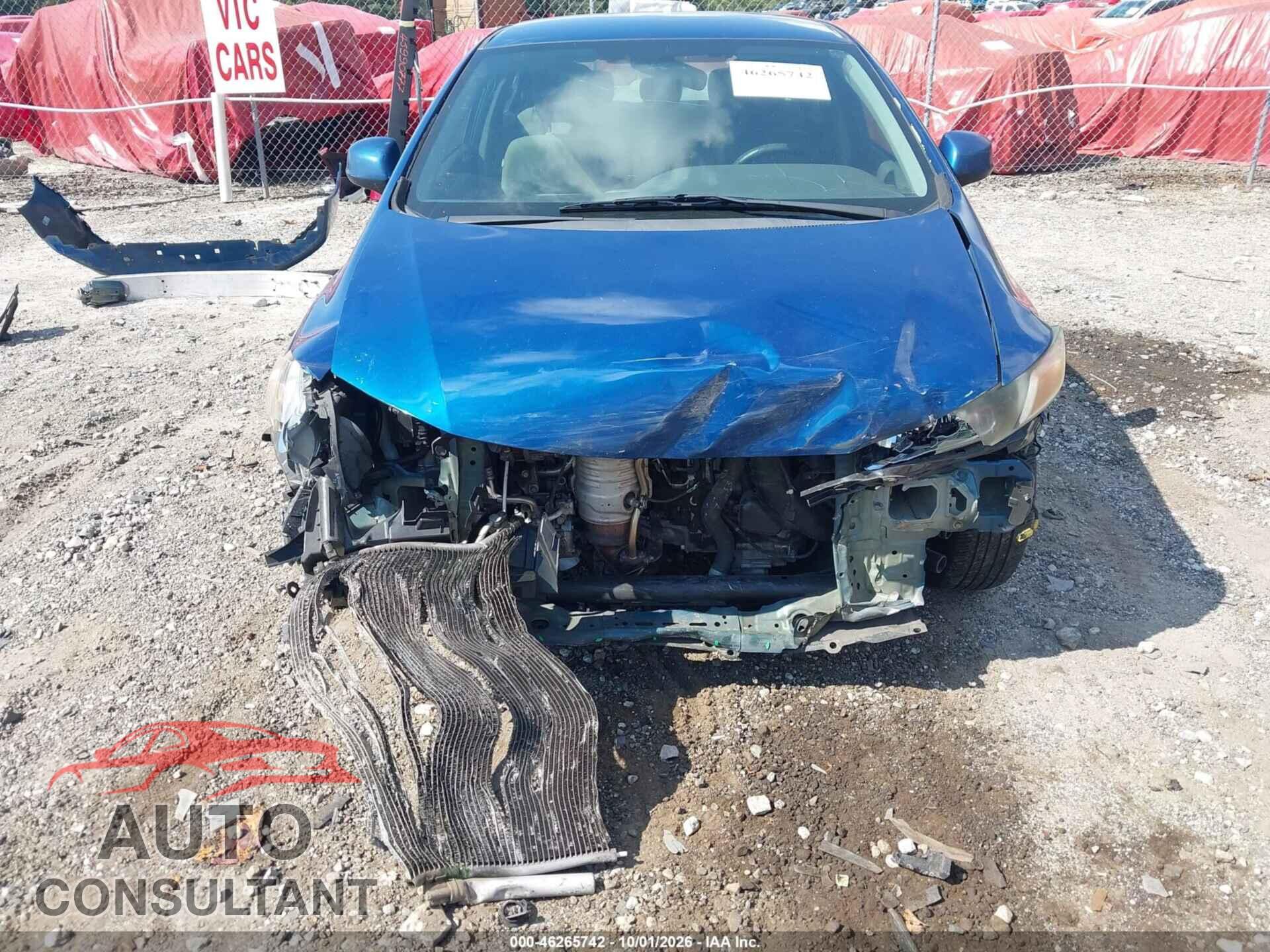 HONDA CIVIC 2012 - 19XFB2F55CE051329