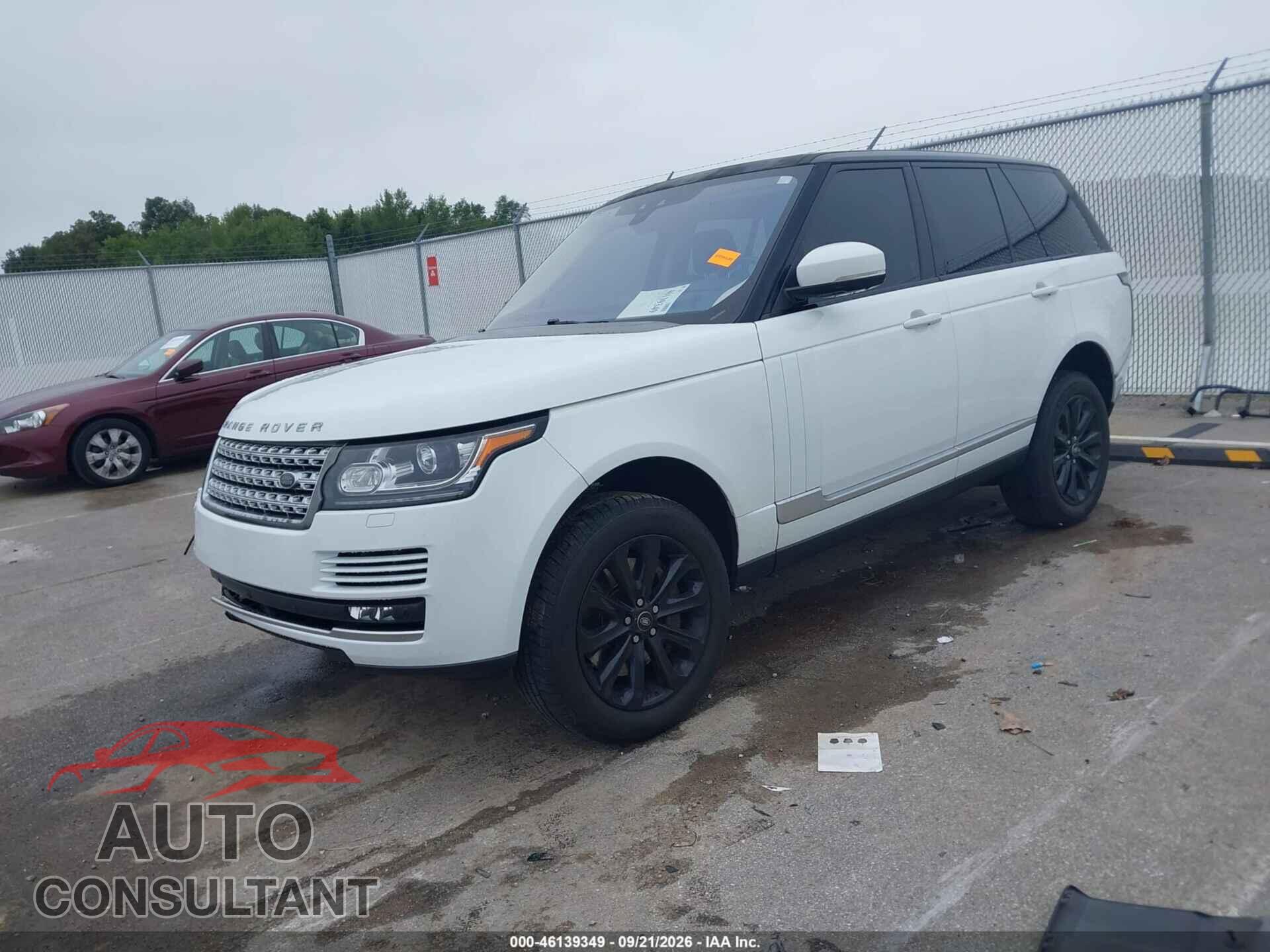 LAND ROVER RANGE ROVER 2017 - SALGS2FV1HA350338