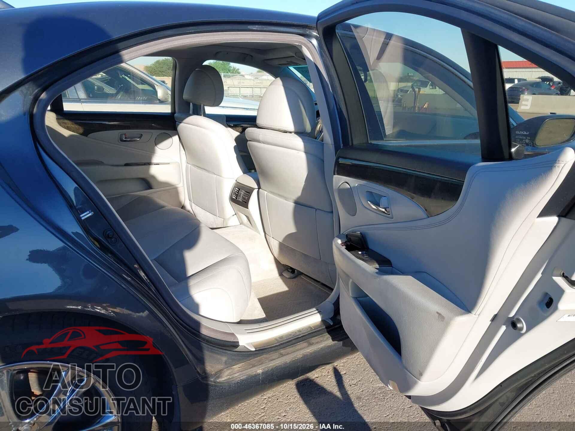LEXUS LS 460 2010 - JTHBL5EF5A5097788
