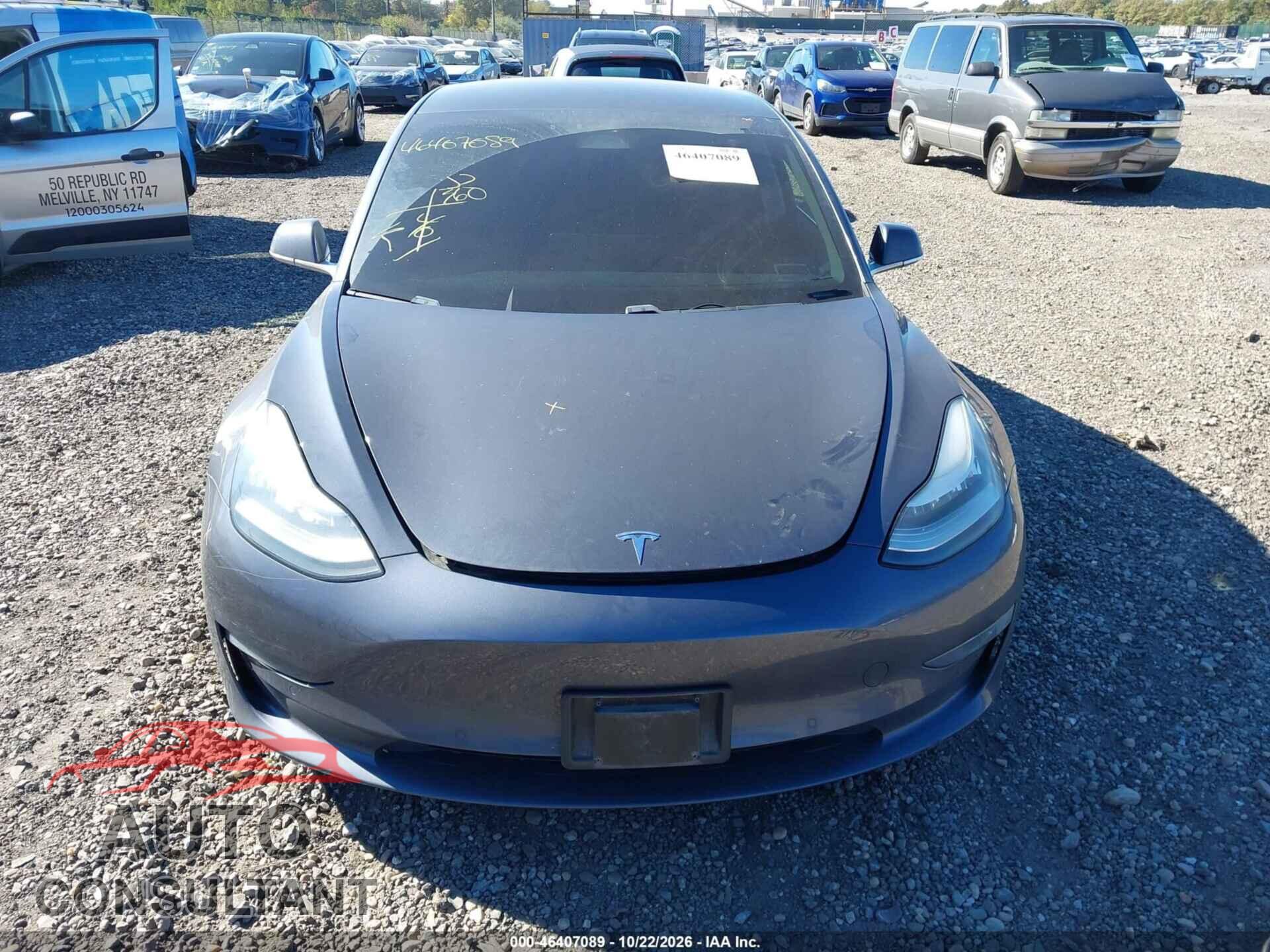 TESLA MODEL 3 2019 - 5YJ3E1EB4KF481292