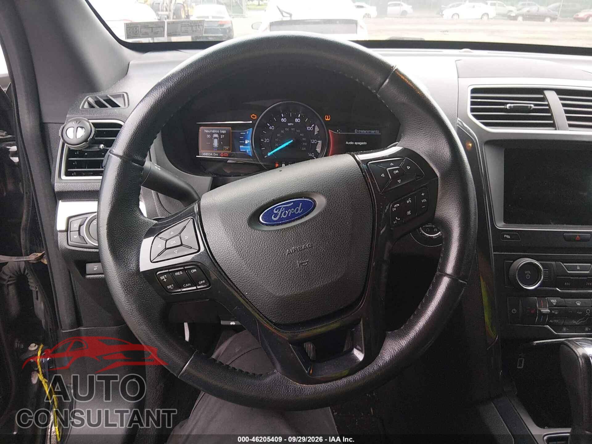 FORD EXPLORER 2017 - 1FM5K8D83HGE21840