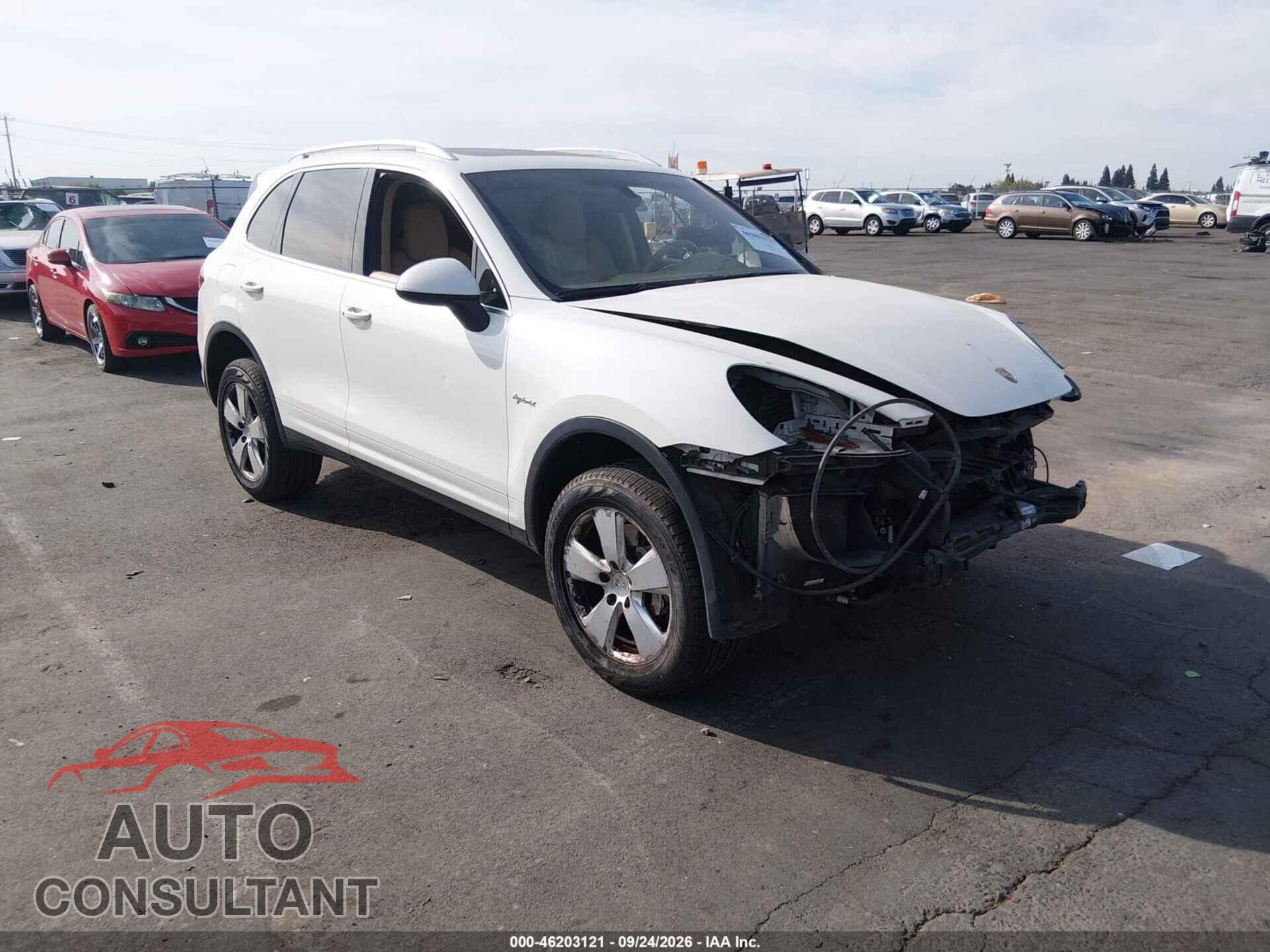 PORSCHE CAYENNE HYBRID 2011 - WP1AE2A29BLA92811