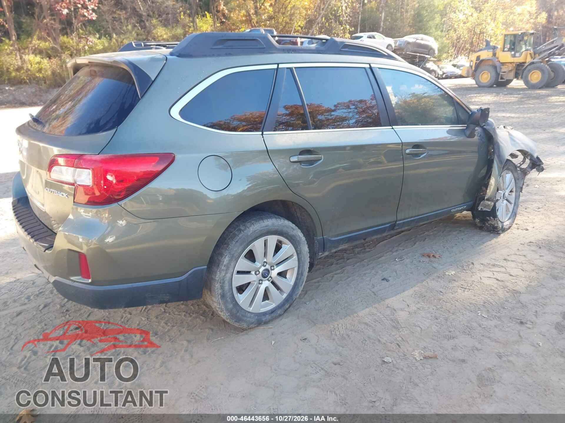 SUBARU OUTBACK 2015 - 4S4BSBFC3F3298692