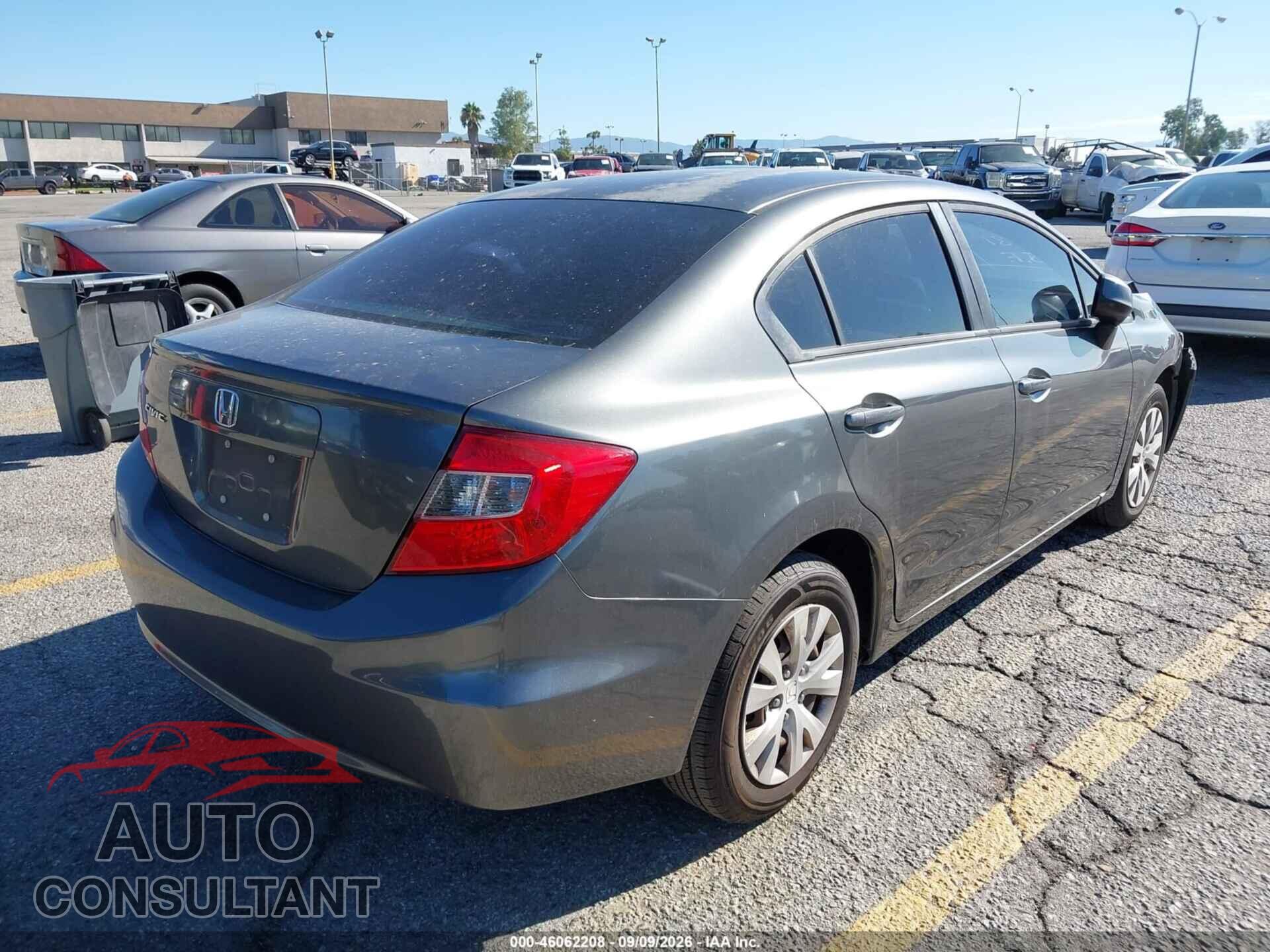 HONDA CIVIC 2012 - 2HGFB2F52CH313331