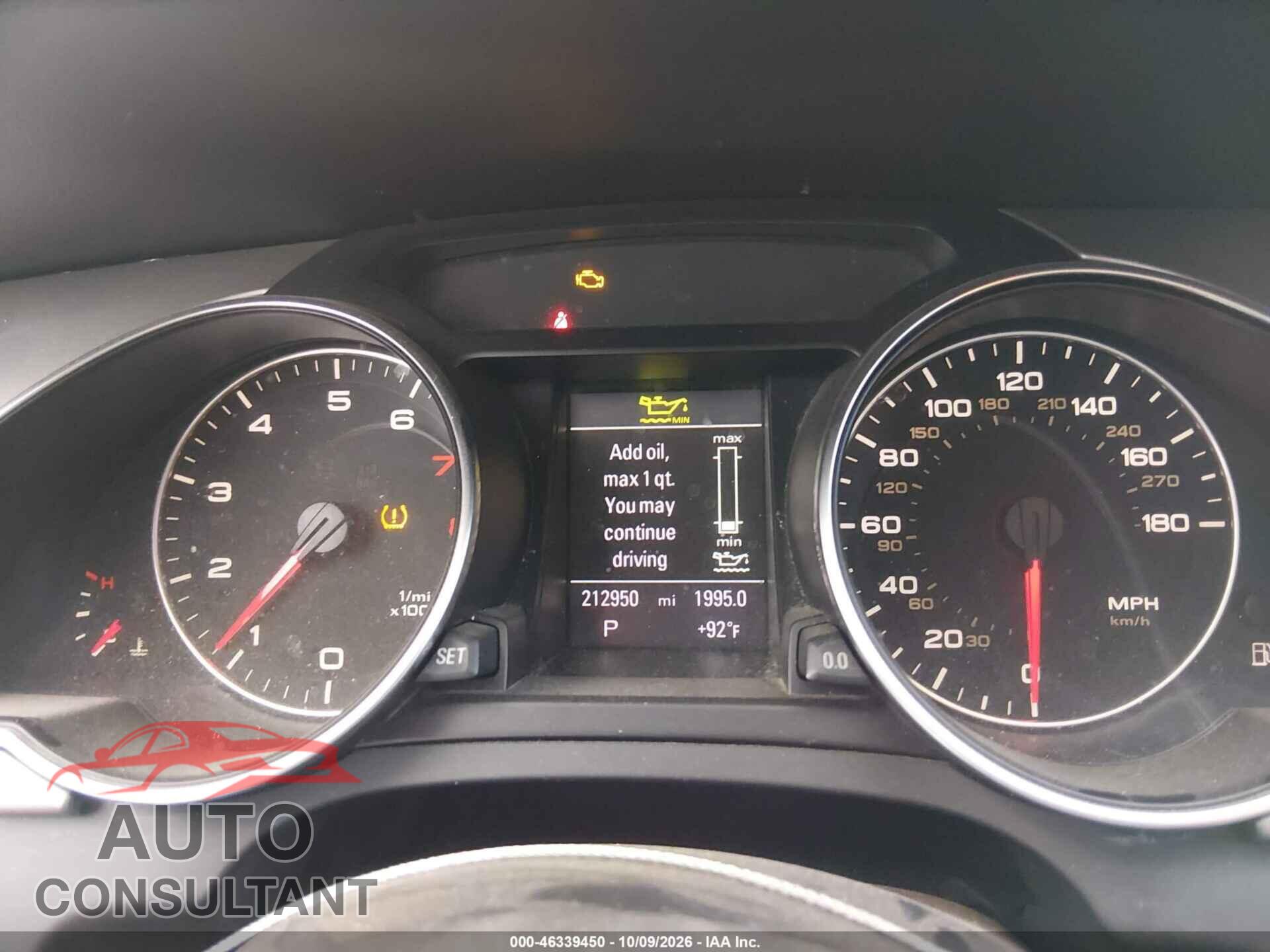 AUDI A5 2012 - WAULFAFR4CA005074