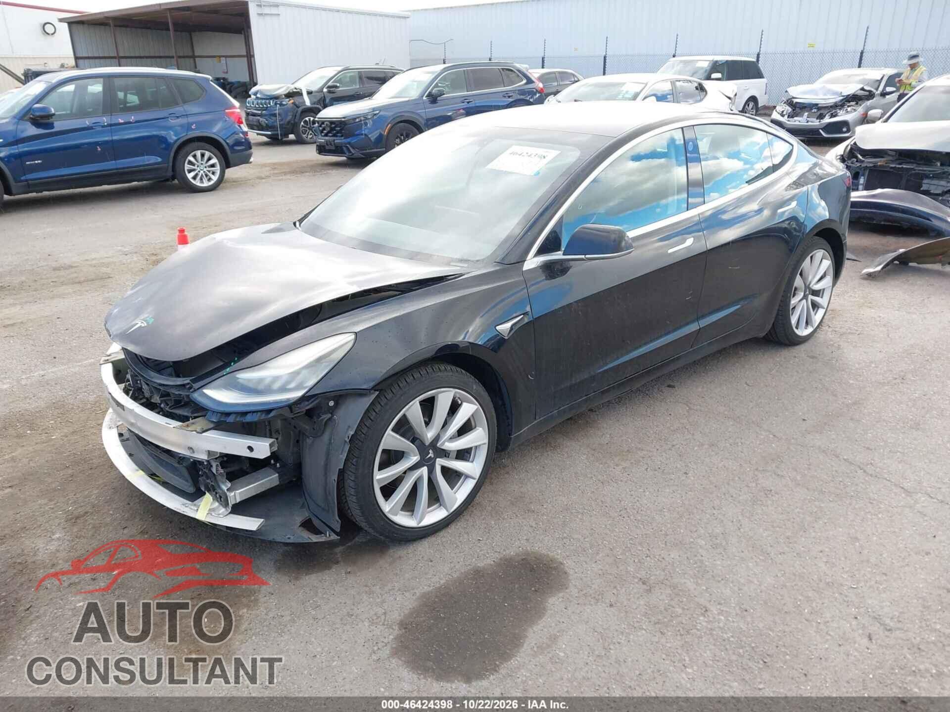 TESLA MODEL 3 2018 - 5YJ3E1EB2JF186724