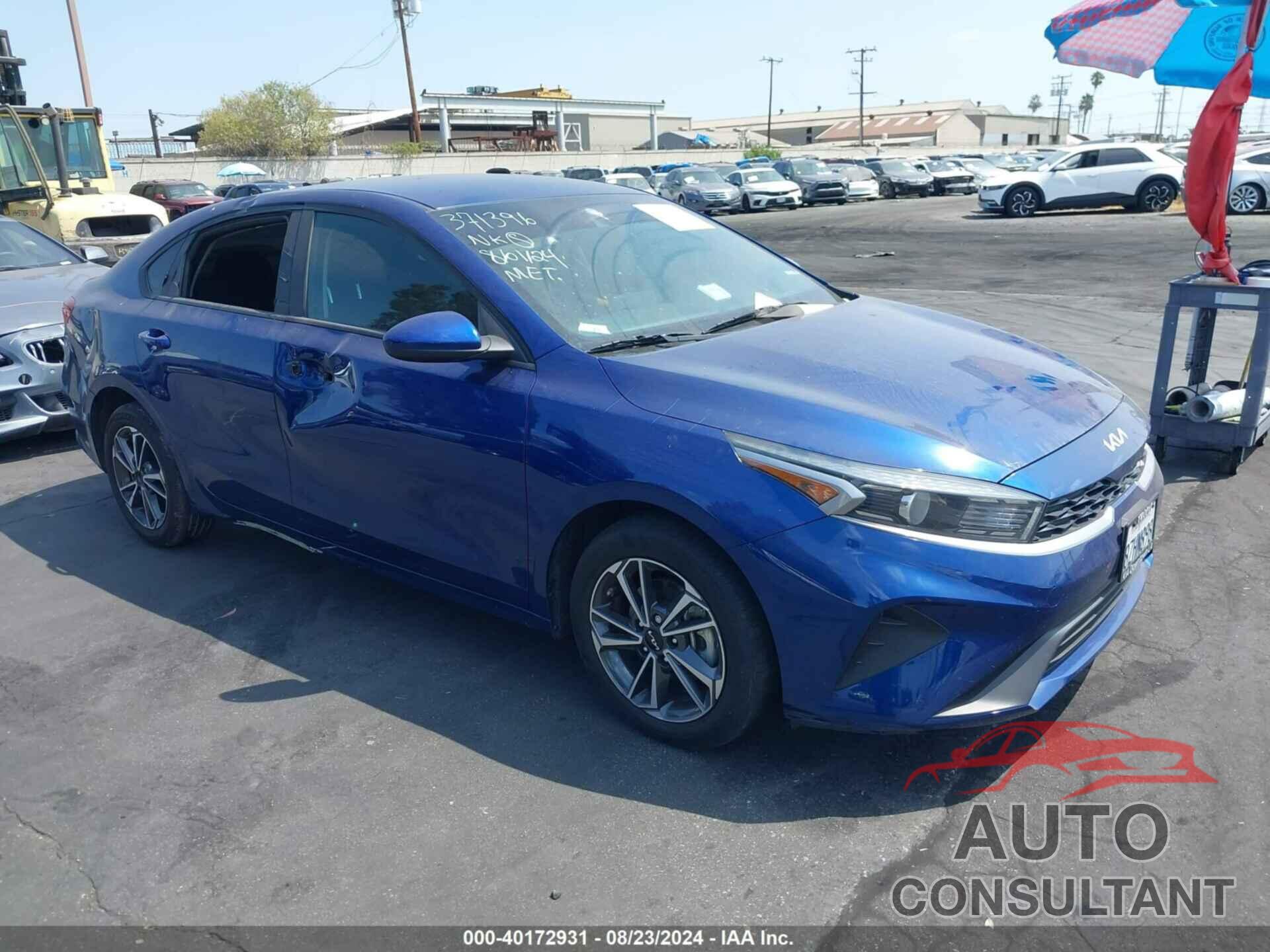 KIA FORTE 2022 - 3KPF24AD8NE436302