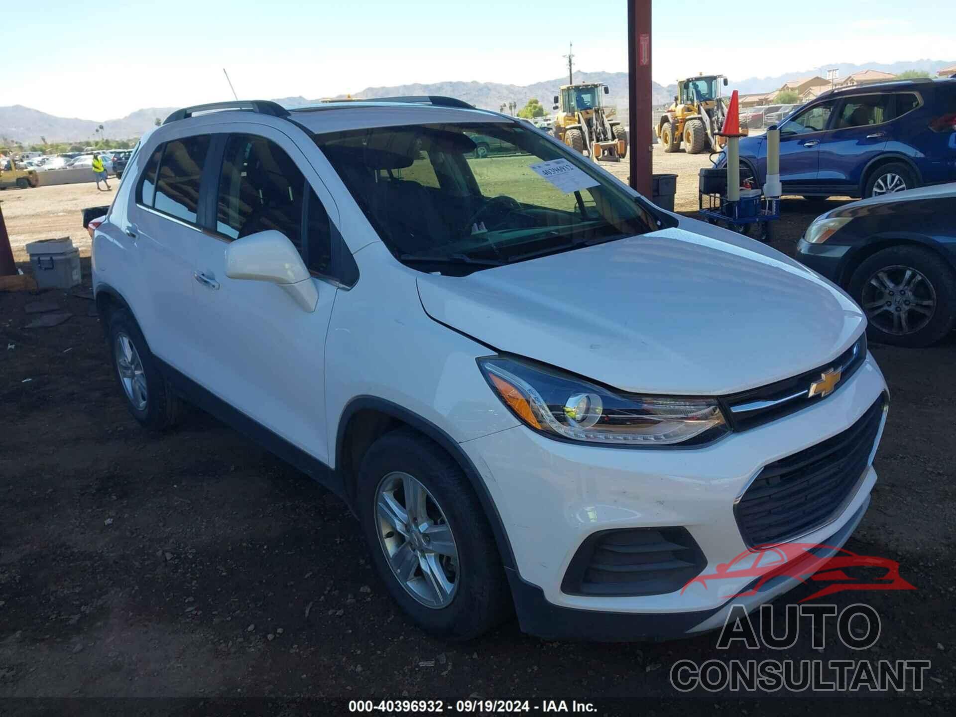 CHEVROLET TRAX 2019 - 3GNCJLSB0KL287573