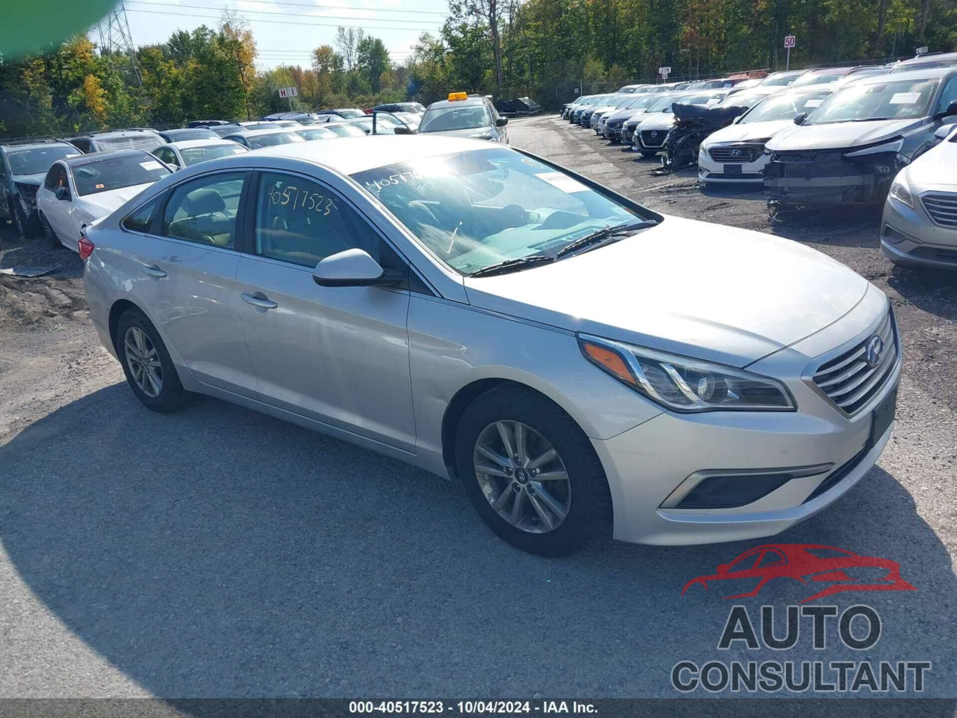 HYUNDAI SONATA 2017 - 5NPE24AF6HH562901