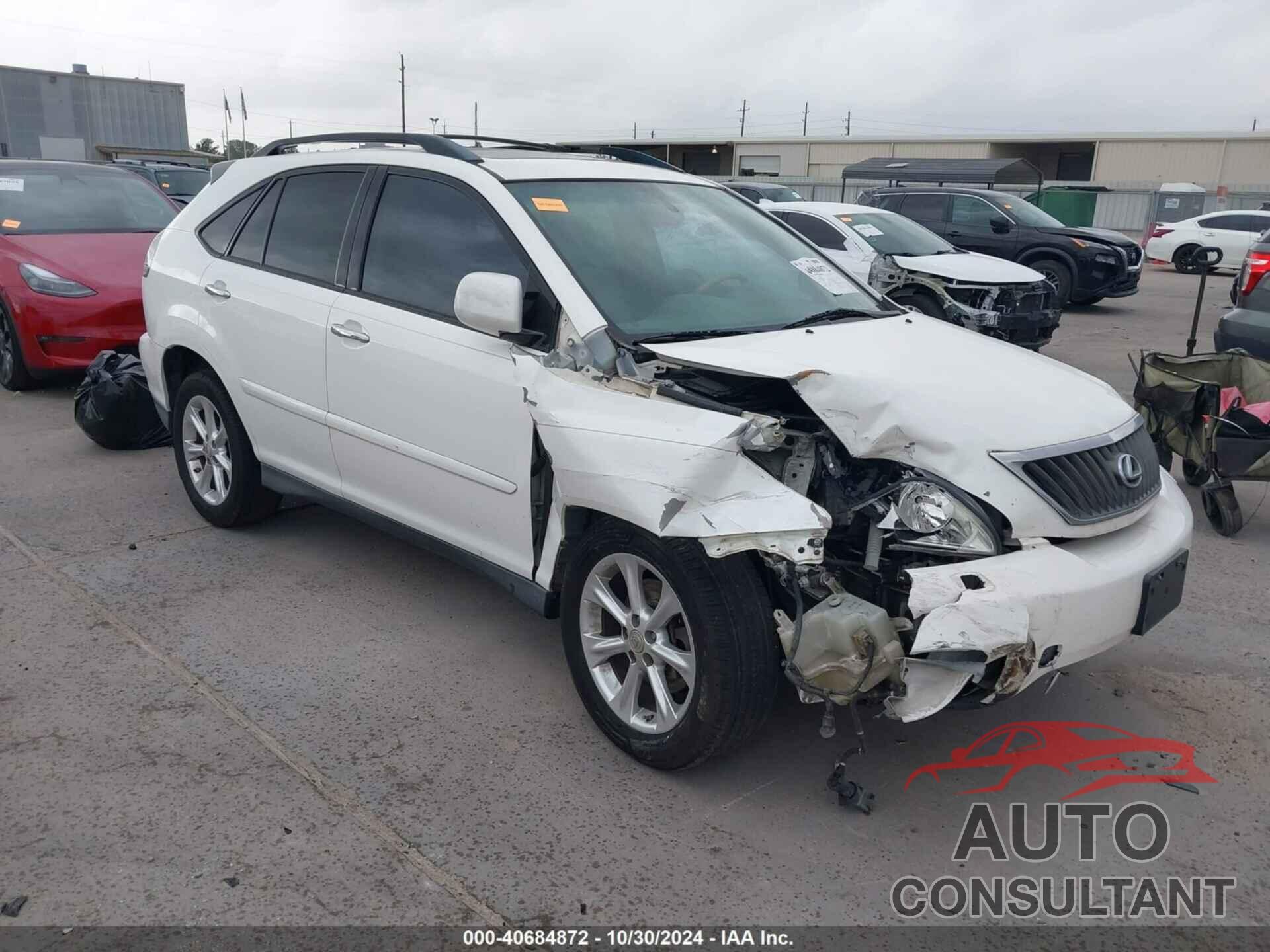 LEXUS RX 350 2009 - 2T2GK31U39C073194