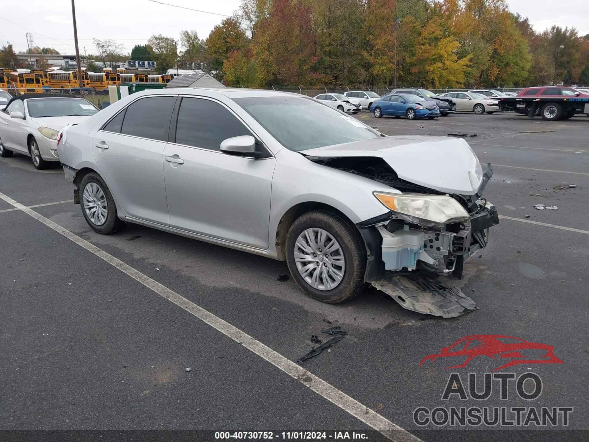 TOYOTA CAMRY 2012 - 4T1BF1FK4CU001277