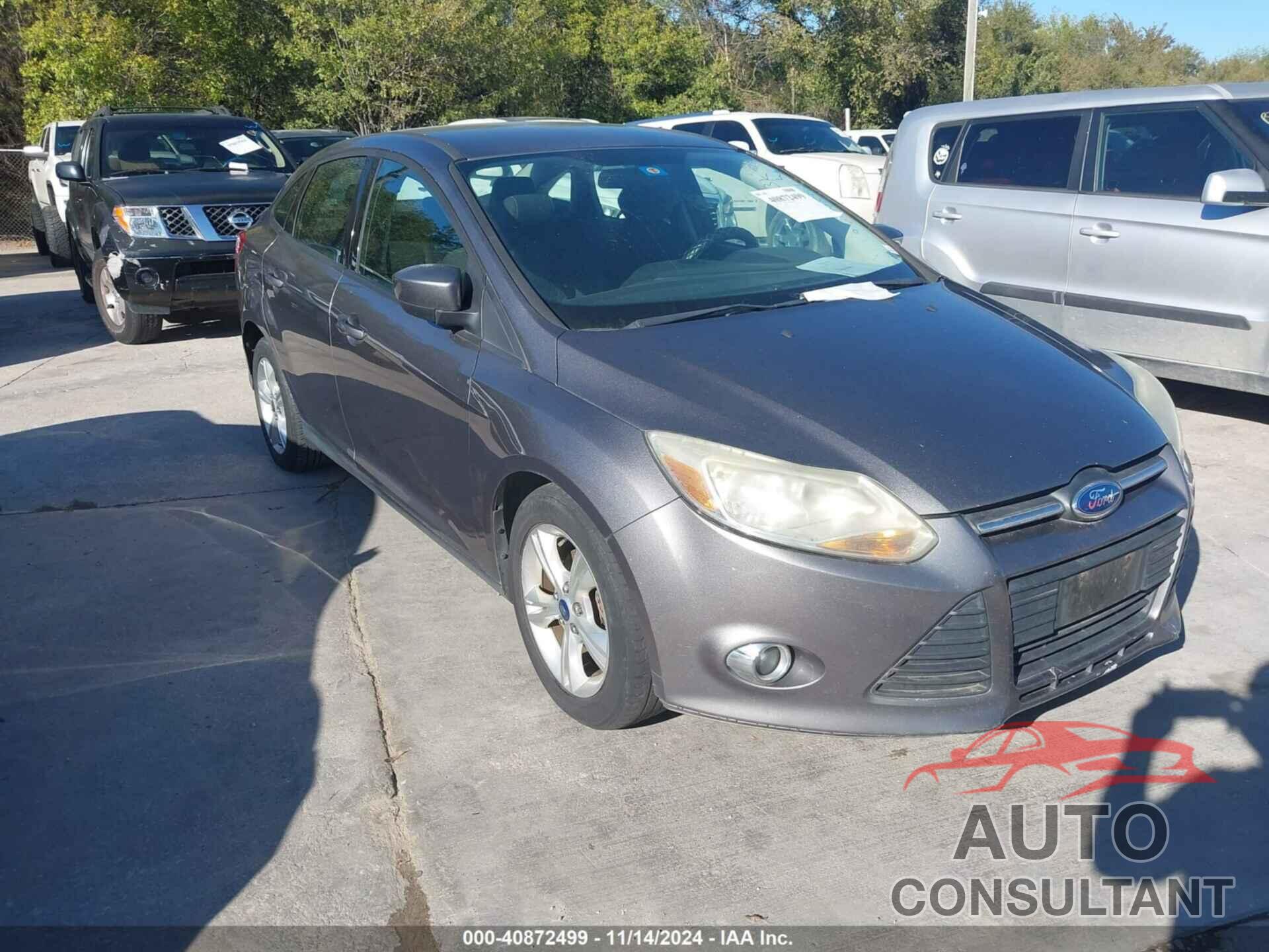 FORD FOCUS 2012 - 1FAHP3F21CL192157