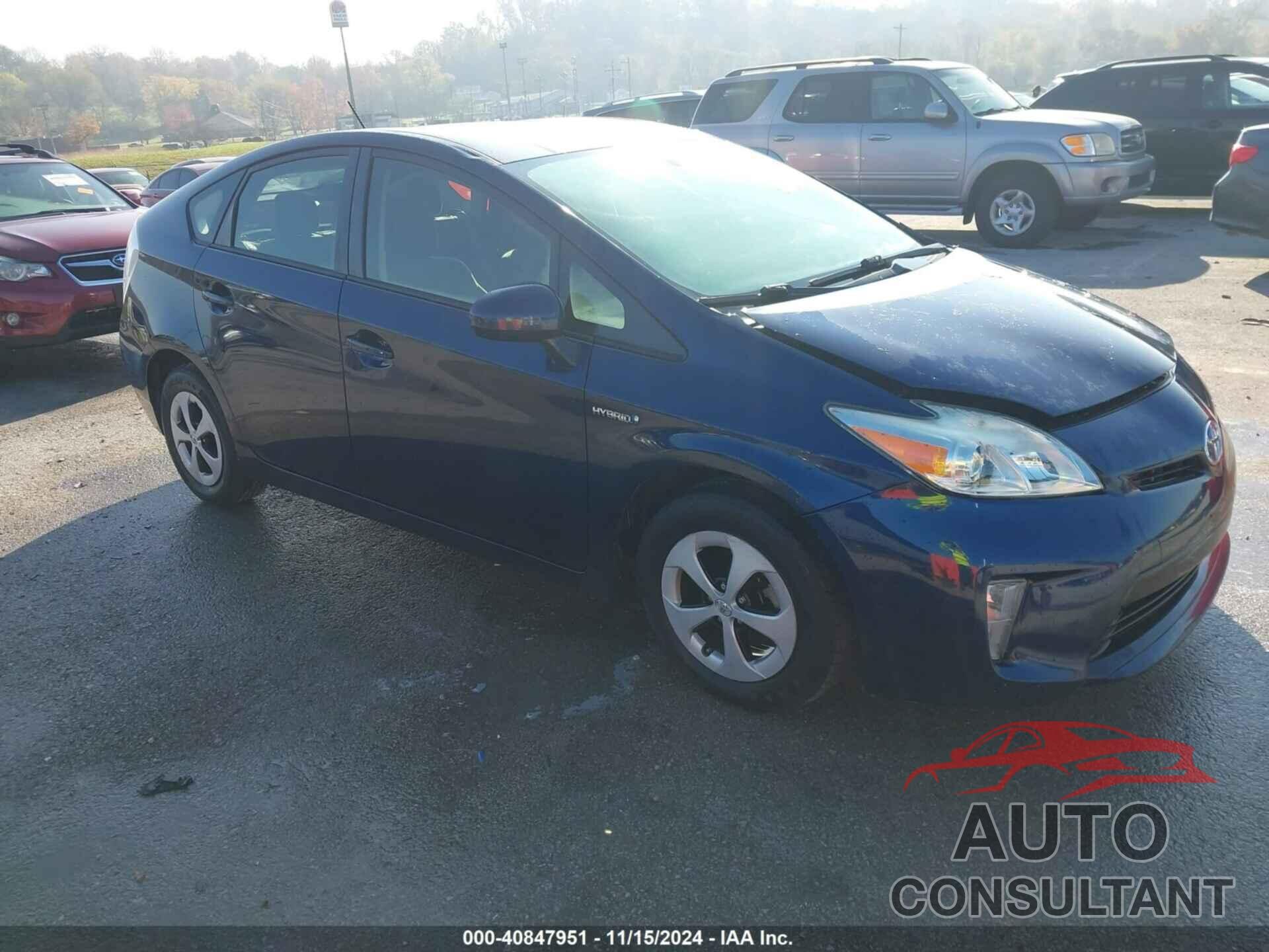TOYOTA PRIUS 2012 - JTDKN3DU0C1540245