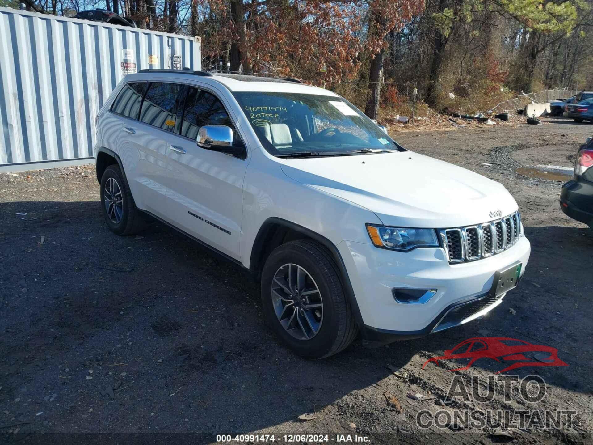 JEEP GRAND CHEROKEE 2020 - 1C4RJFBG5LC217919