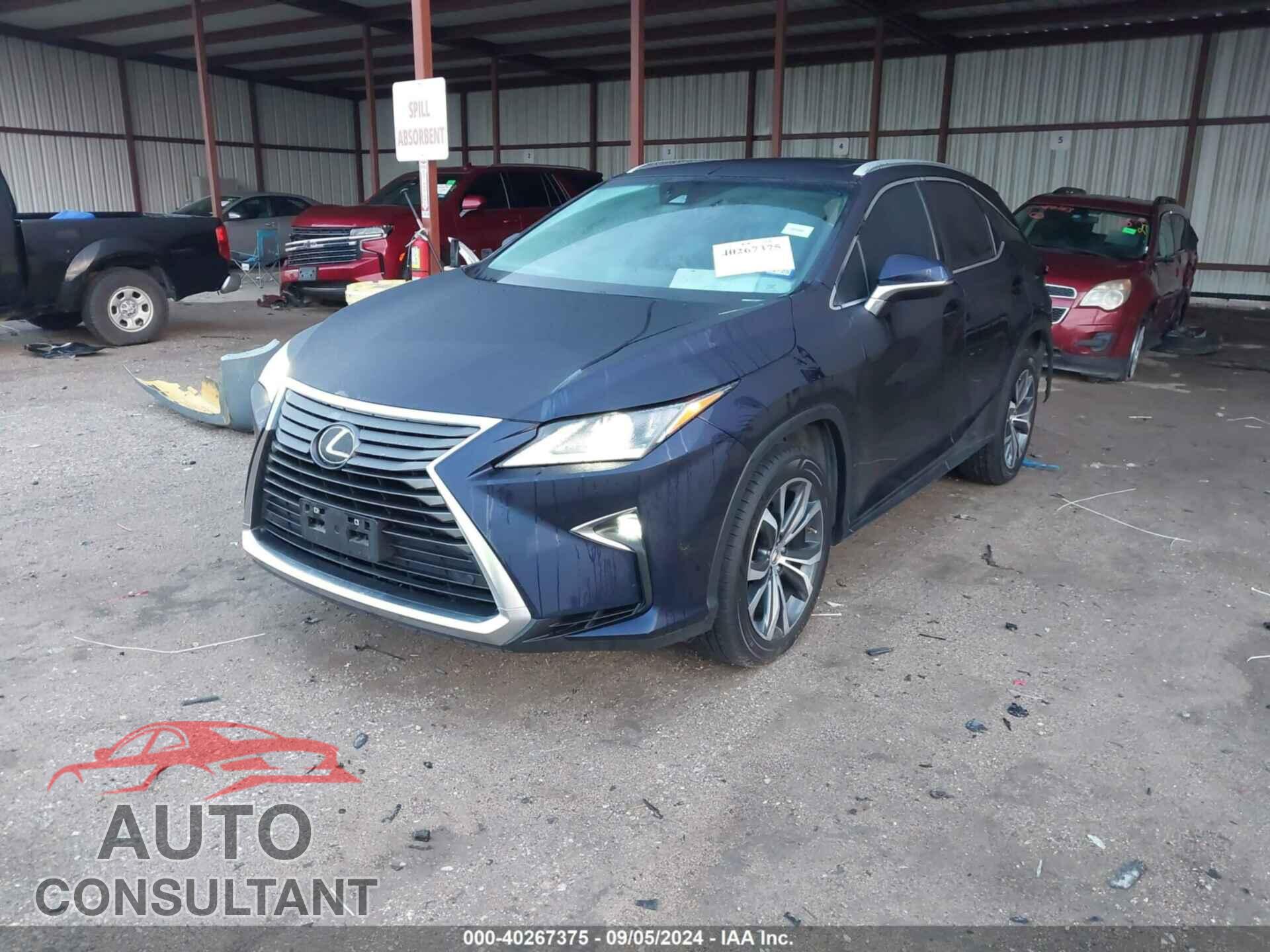 LEXUS RX 350 2017 - 2T2BZMCA8HC128901