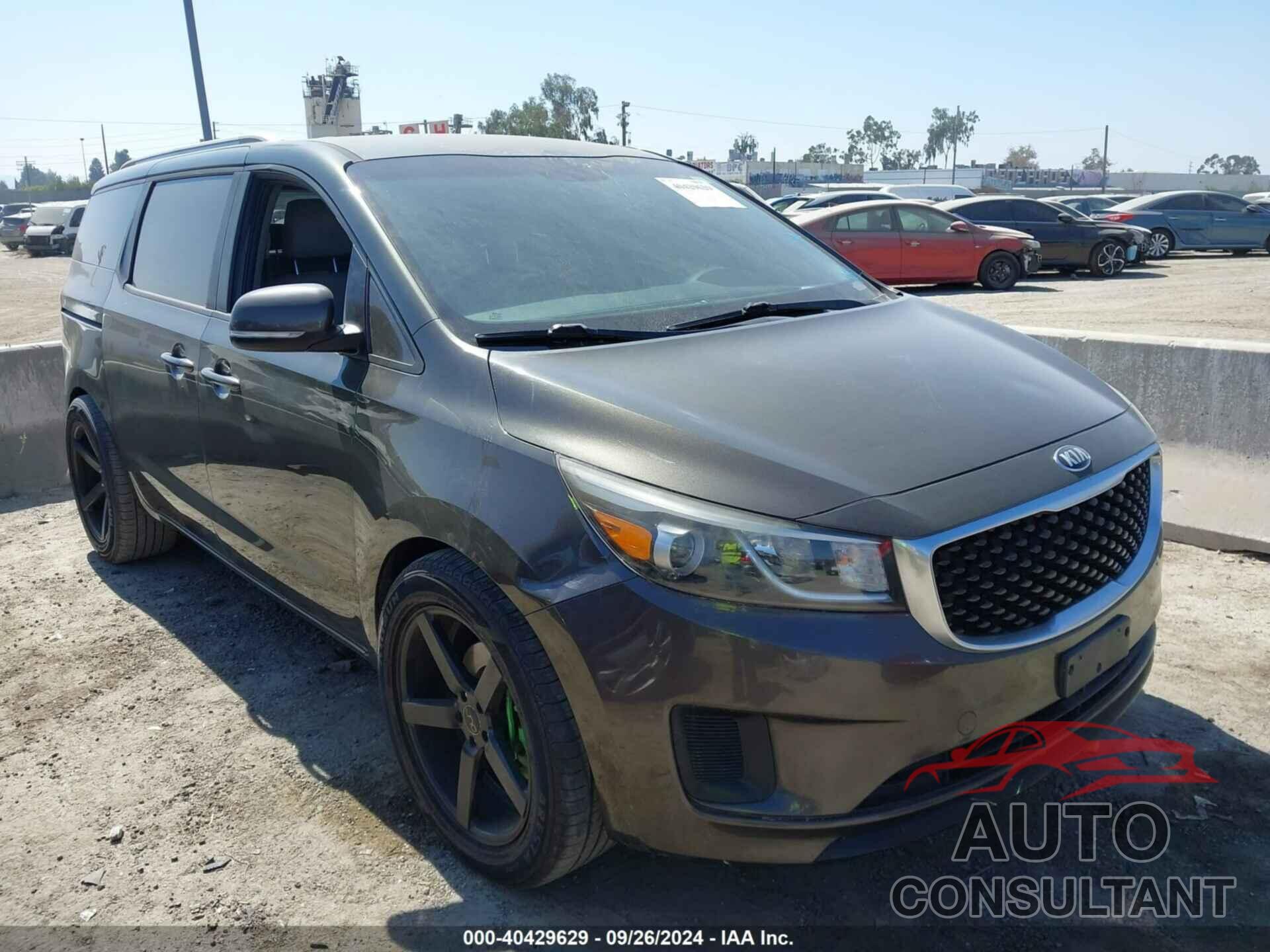 KIA SEDONA 2016 - KNDMB5C12G6094256
