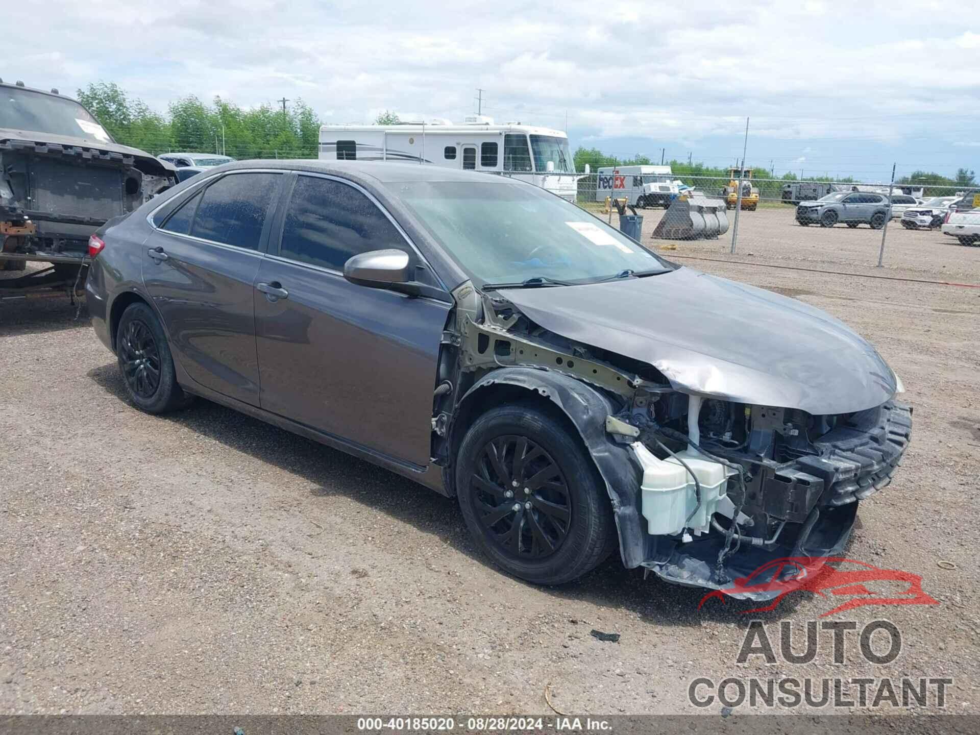TOYOTA CAMRY 2016 - 4T4BF1FK1GR575704