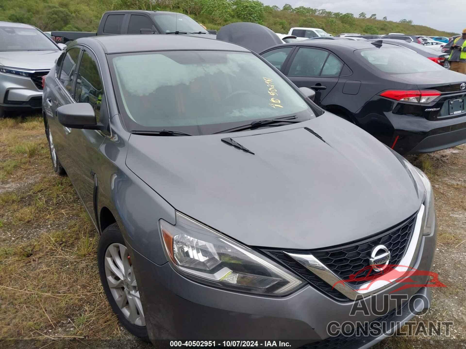 NISSAN SENTRA 2019 - 3N1AB7AP2KY286092