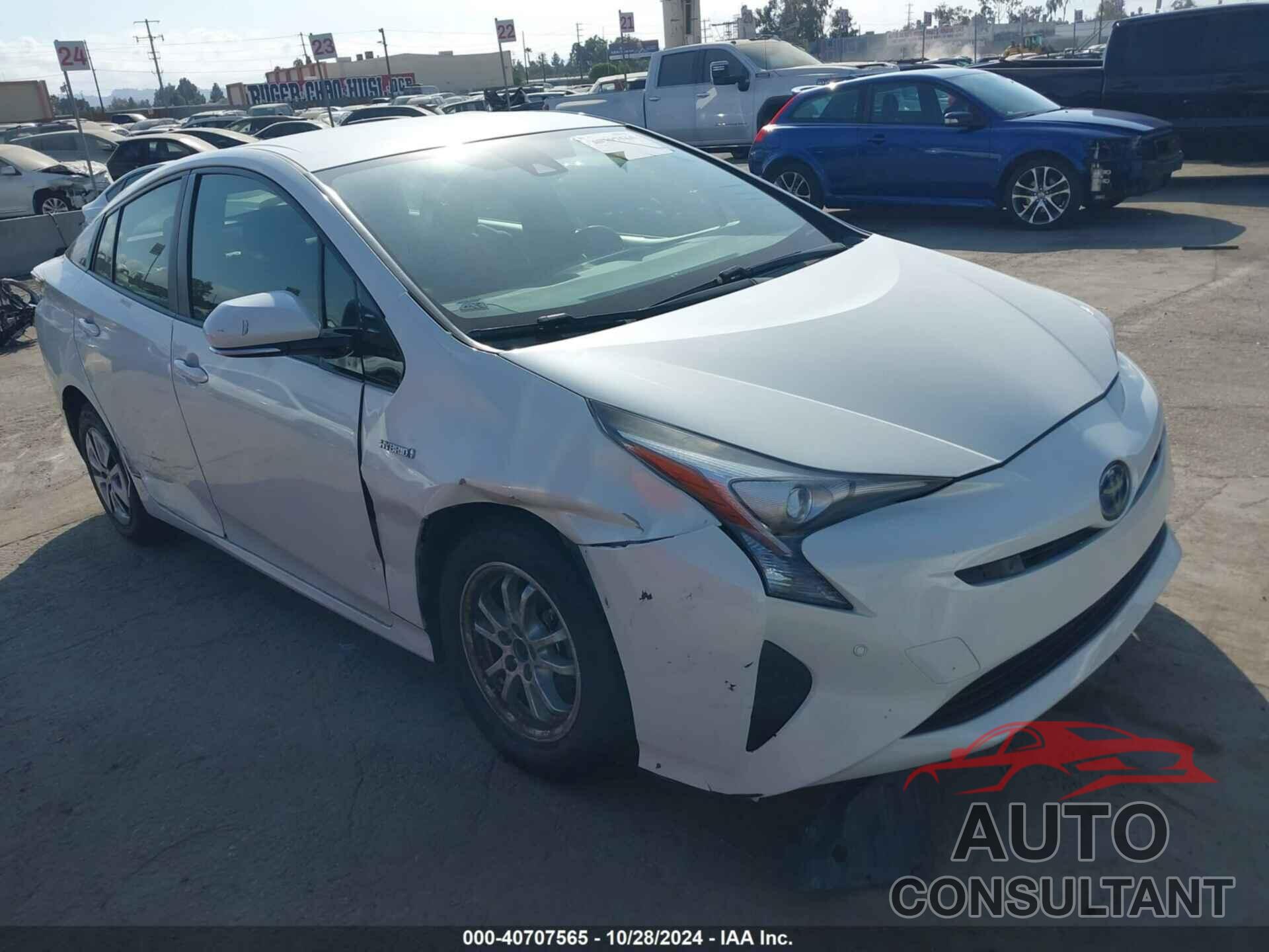 TOYOTA PRIUS 2018 - JTDKBRFU7J3600032