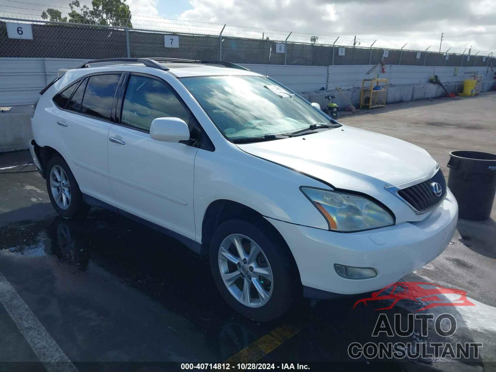 LEXUS RX 350 2009 - 2T2GK31U89C078780