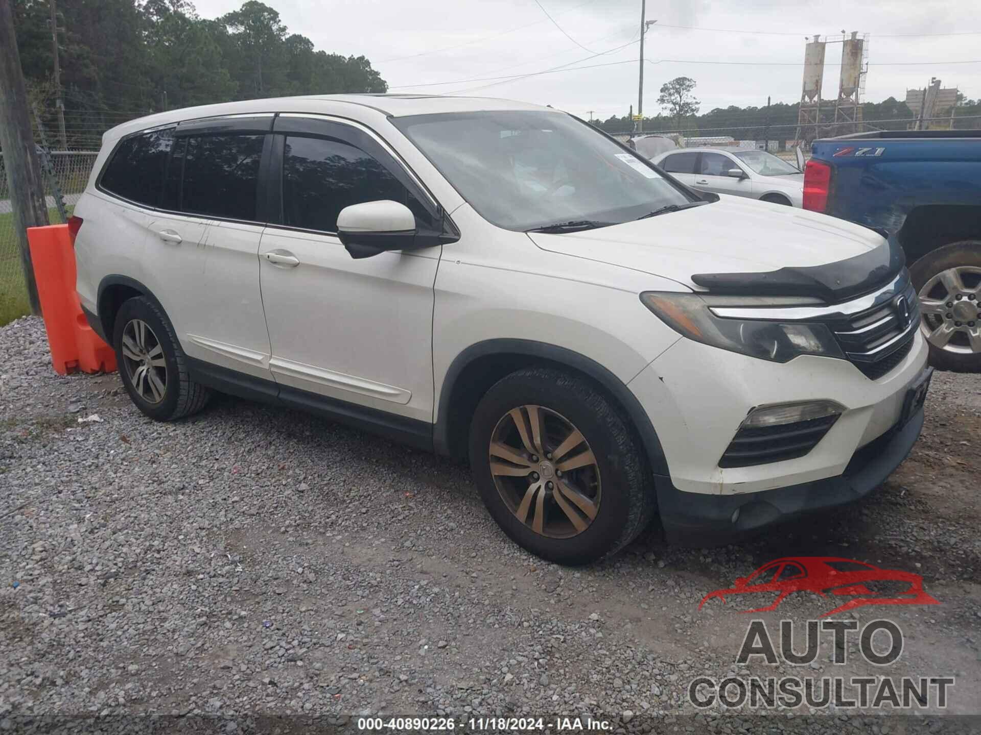 HONDA PILOT 2017 - 5FNYF5H80HB034655