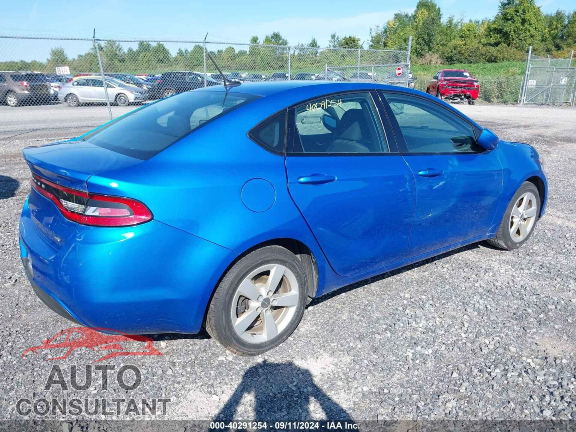 DODGE DART 2016 - 1C3CDFBB2GD701245