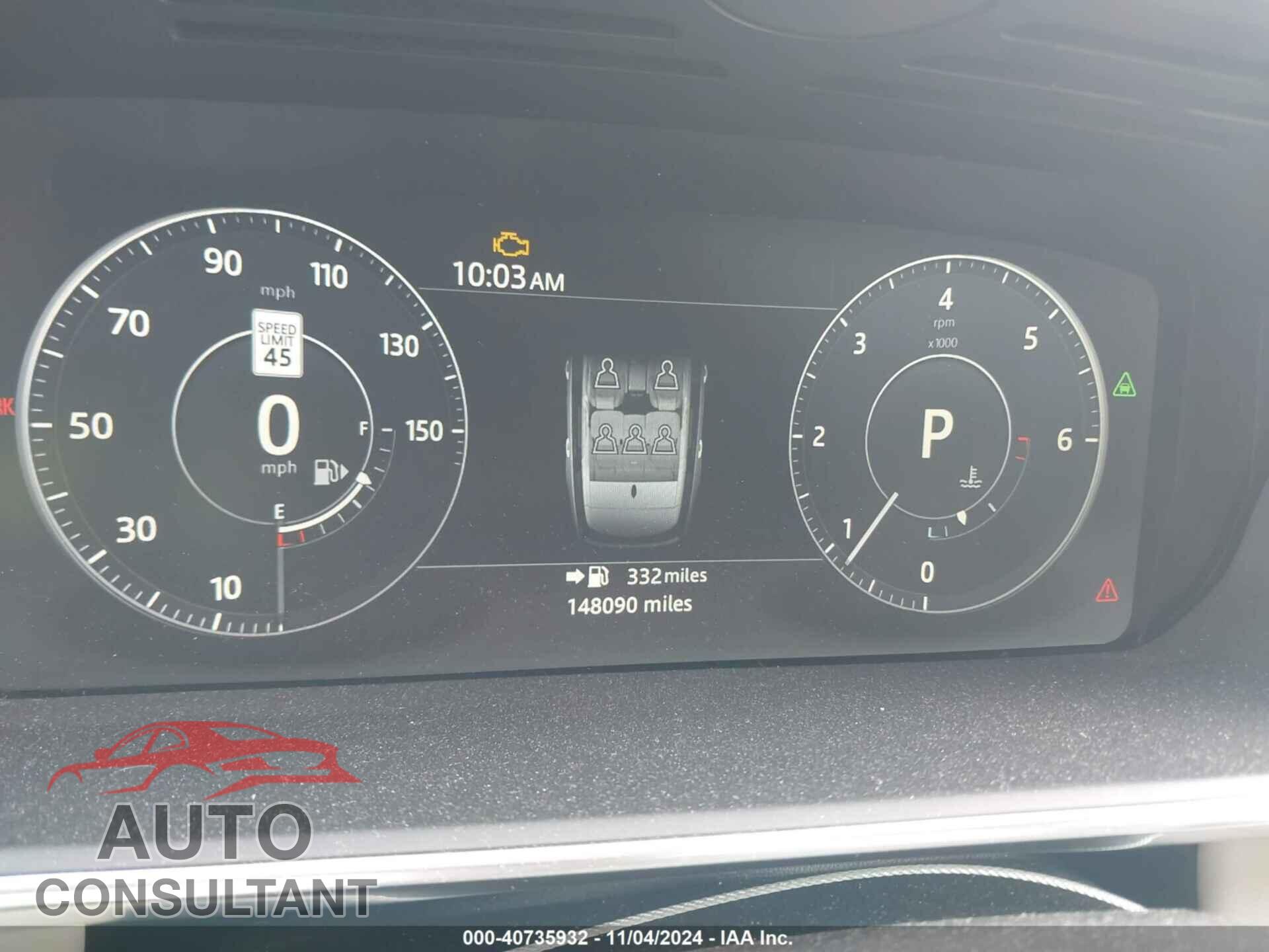 LAND ROVER RANGE ROVER 2017 - SALGS2FKXHA357391