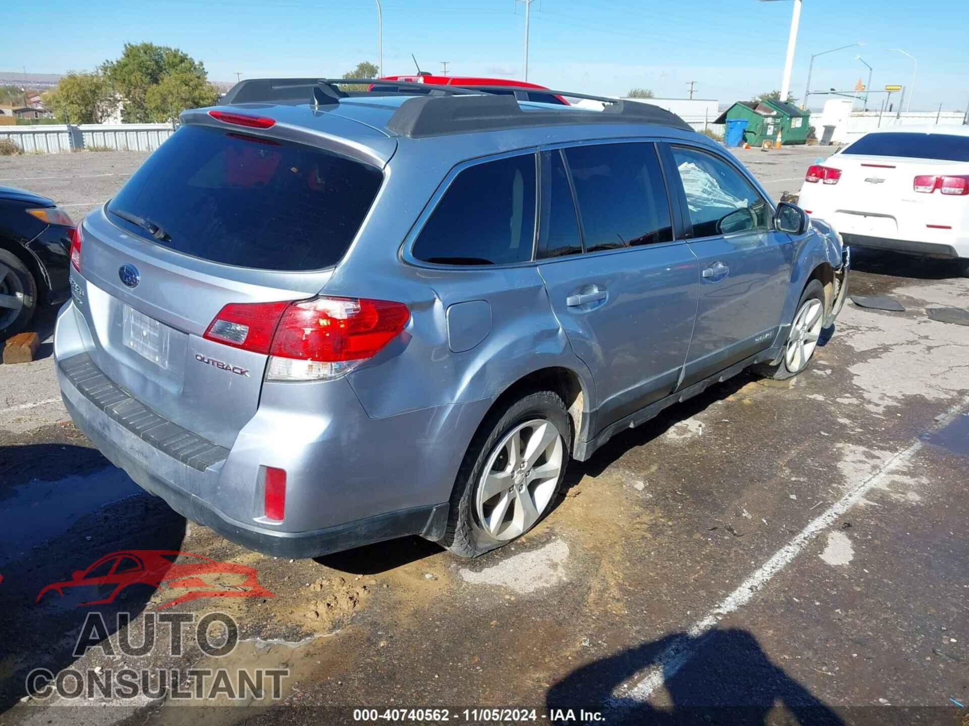 SUBARU OUTBACK 2014 - 4S4BRCCC7E3260676