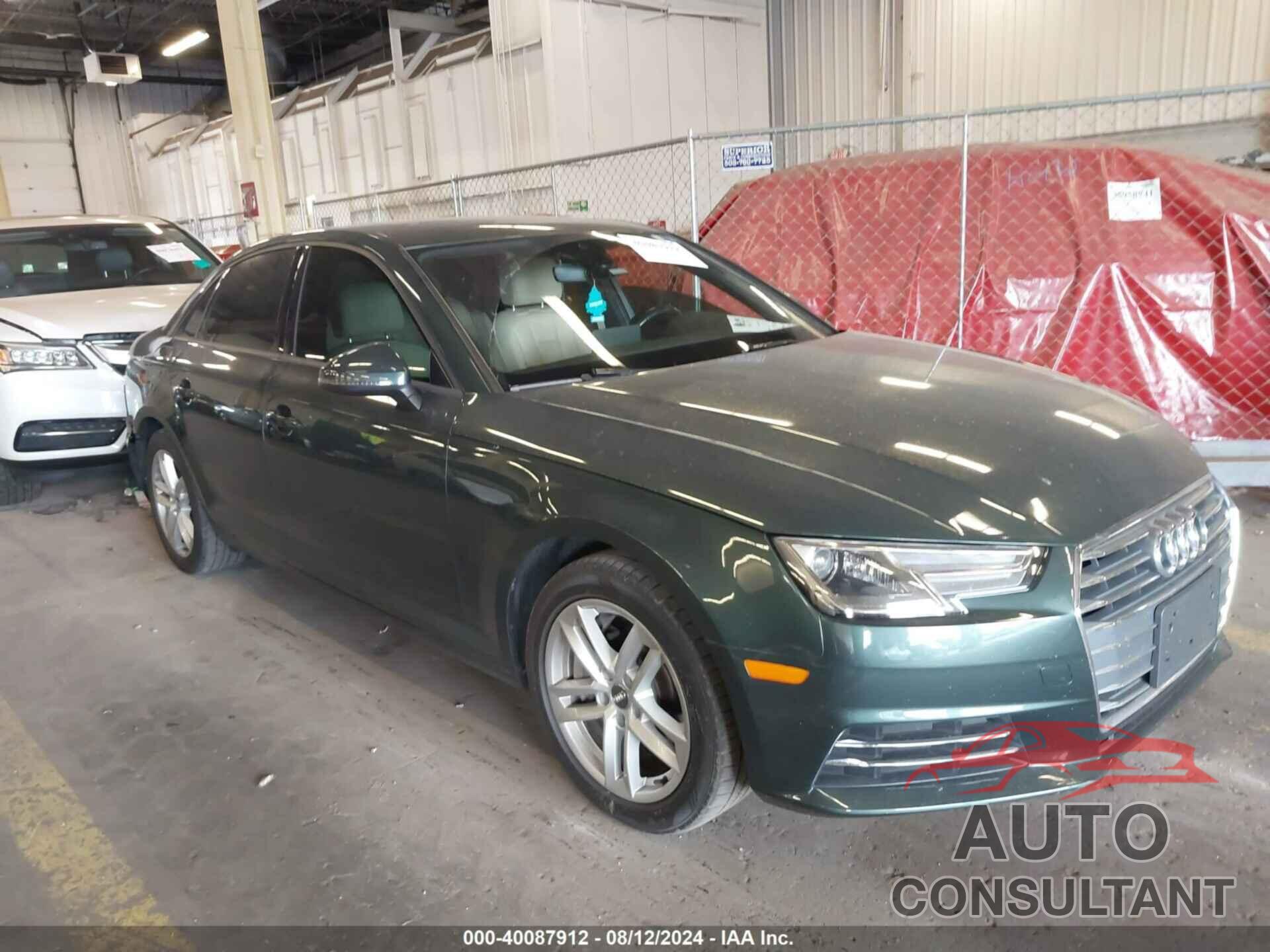 AUDI A4 2017 - WAUGNAF40HN031664