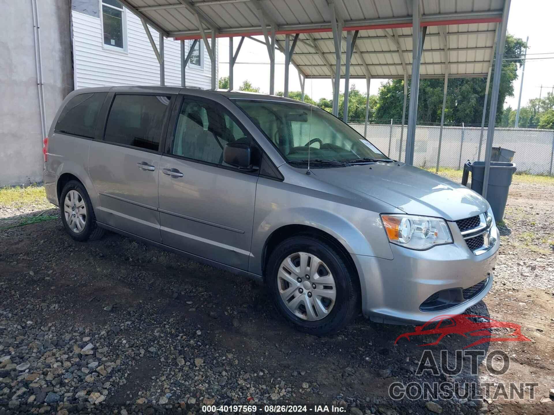 DODGE GRAND CARAVAN 2016 - 2C4RDGBG3GR277658