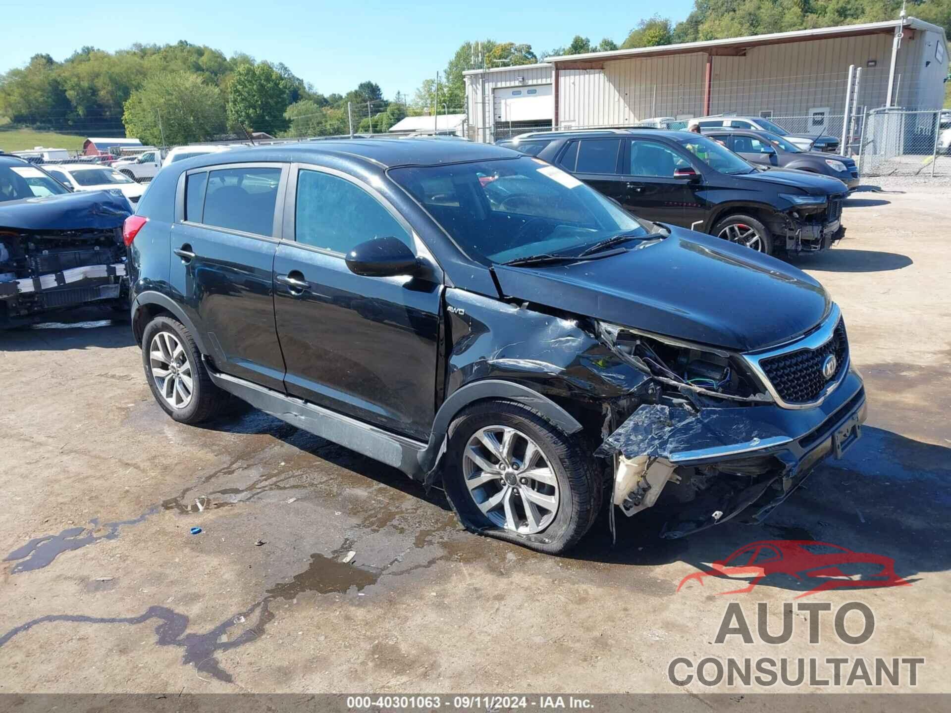 KIA SPORTAGE 2016 - KNDPBCAC4G7880947