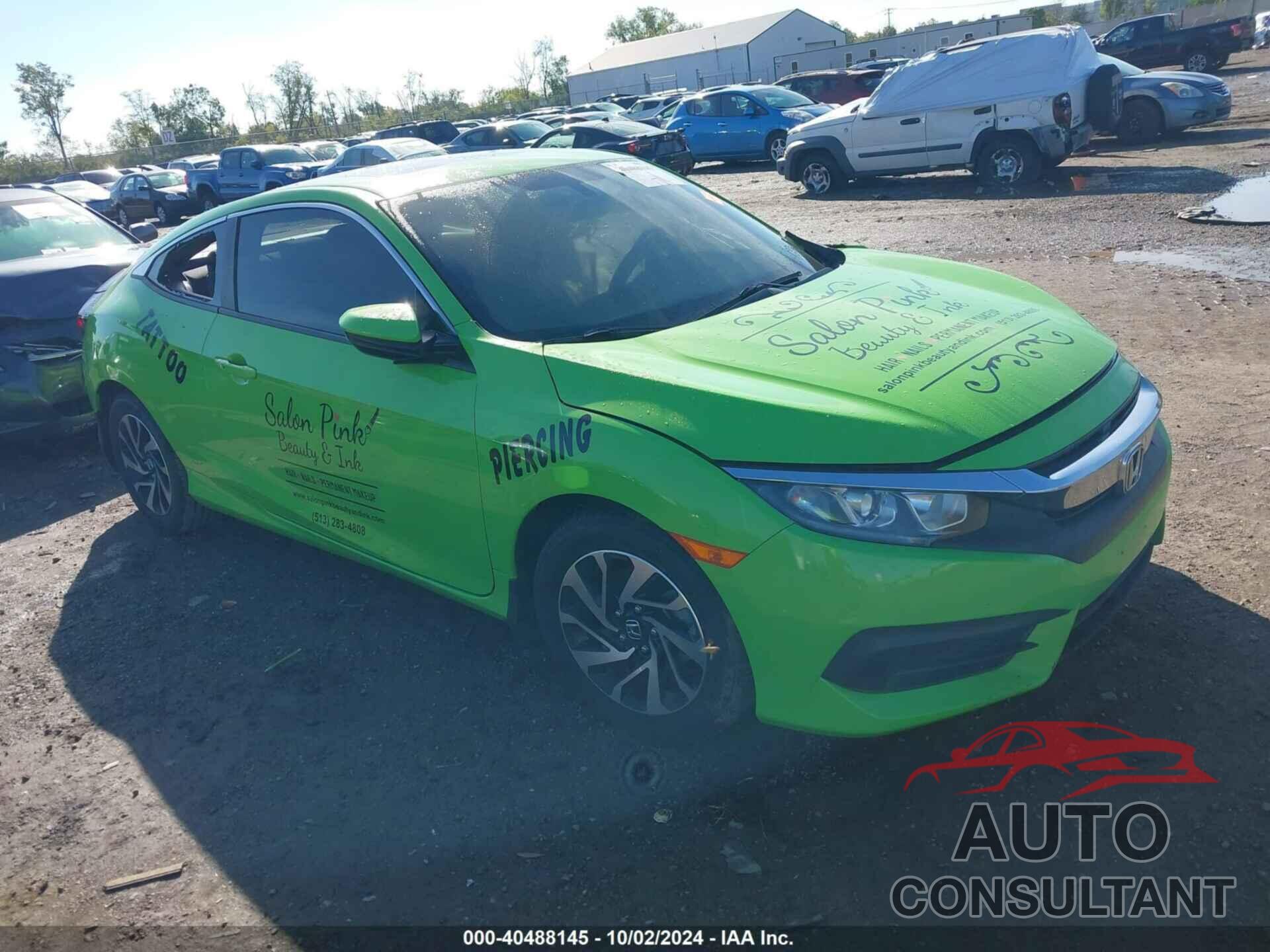 HONDA CIVIC 2017 - 2HGFC4B09HH312428