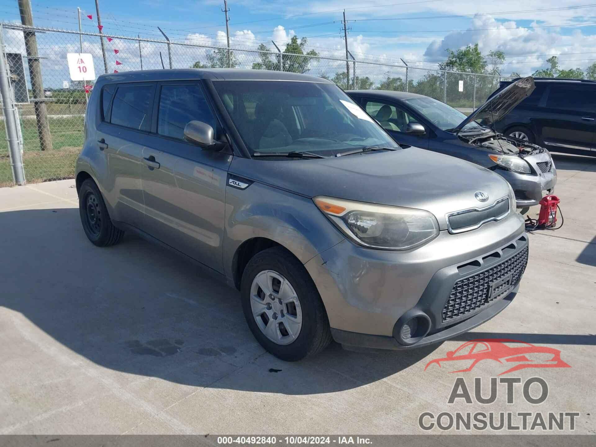 KIA SOUL 2015 - KNDJN2A25F7167732