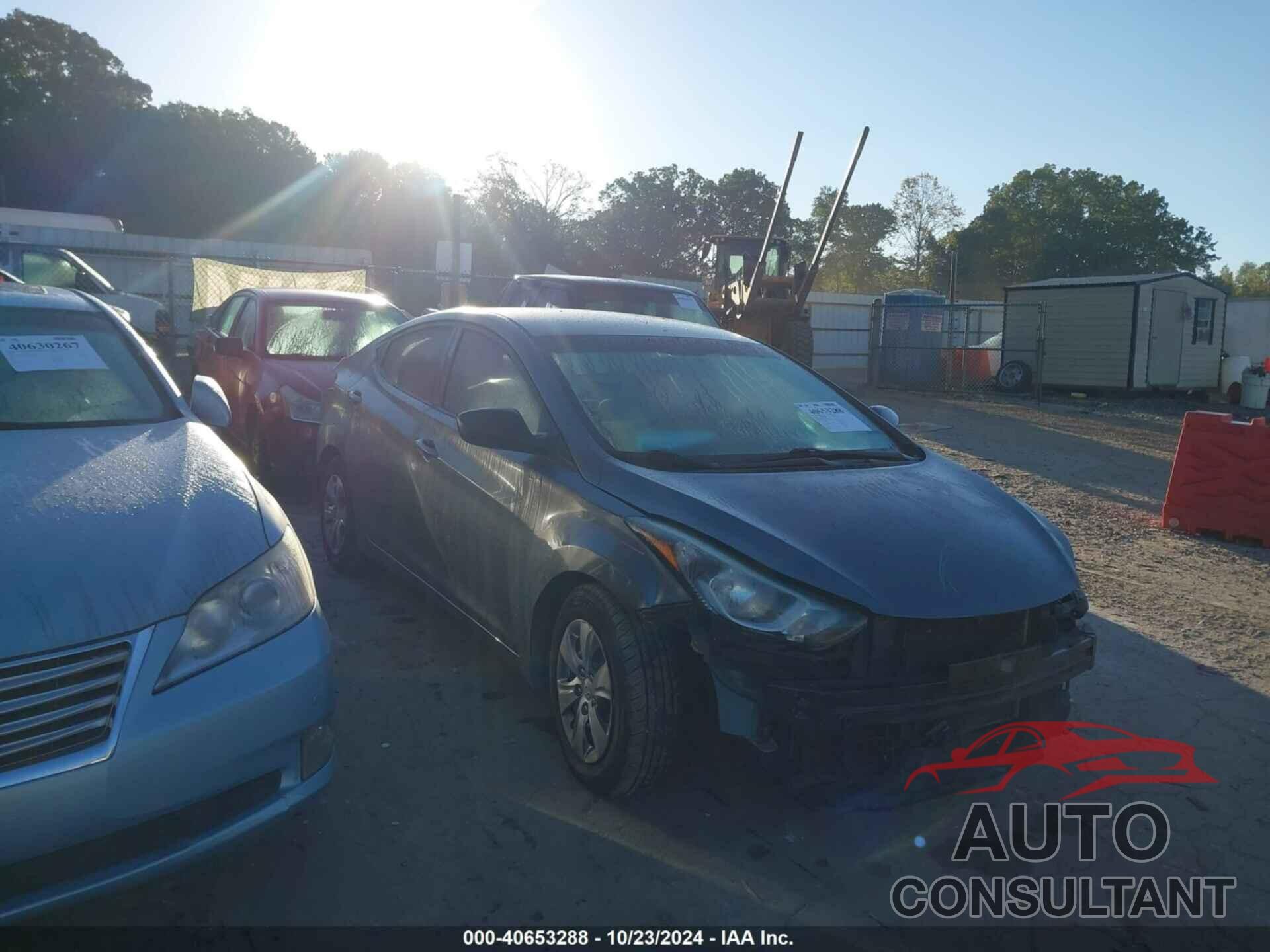HYUNDAI ELANTRA 2016 - KMHDH4AE7GU634562