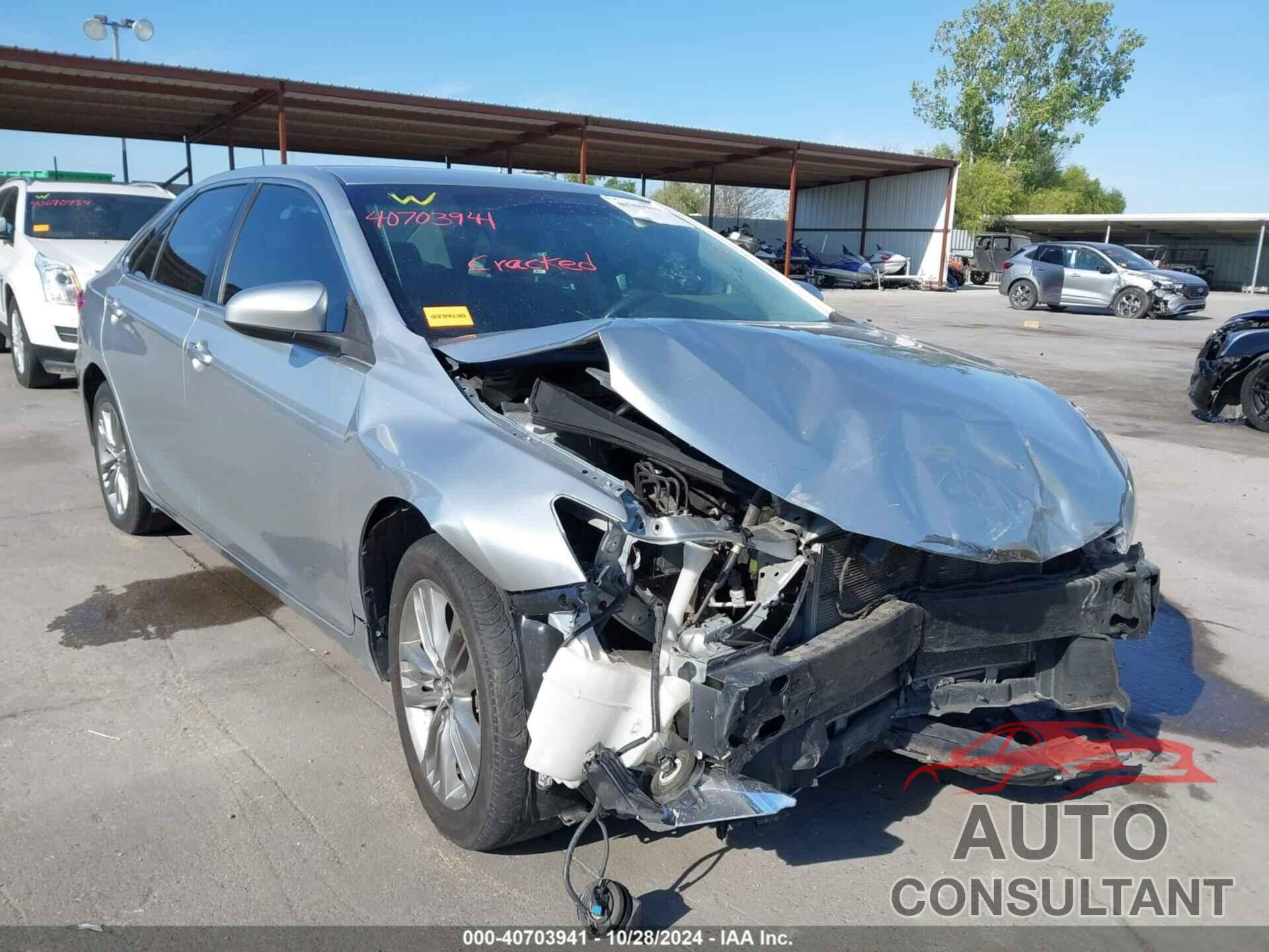 TOYOTA CAMRY 2017 - 4T1BF1FK5HU645765