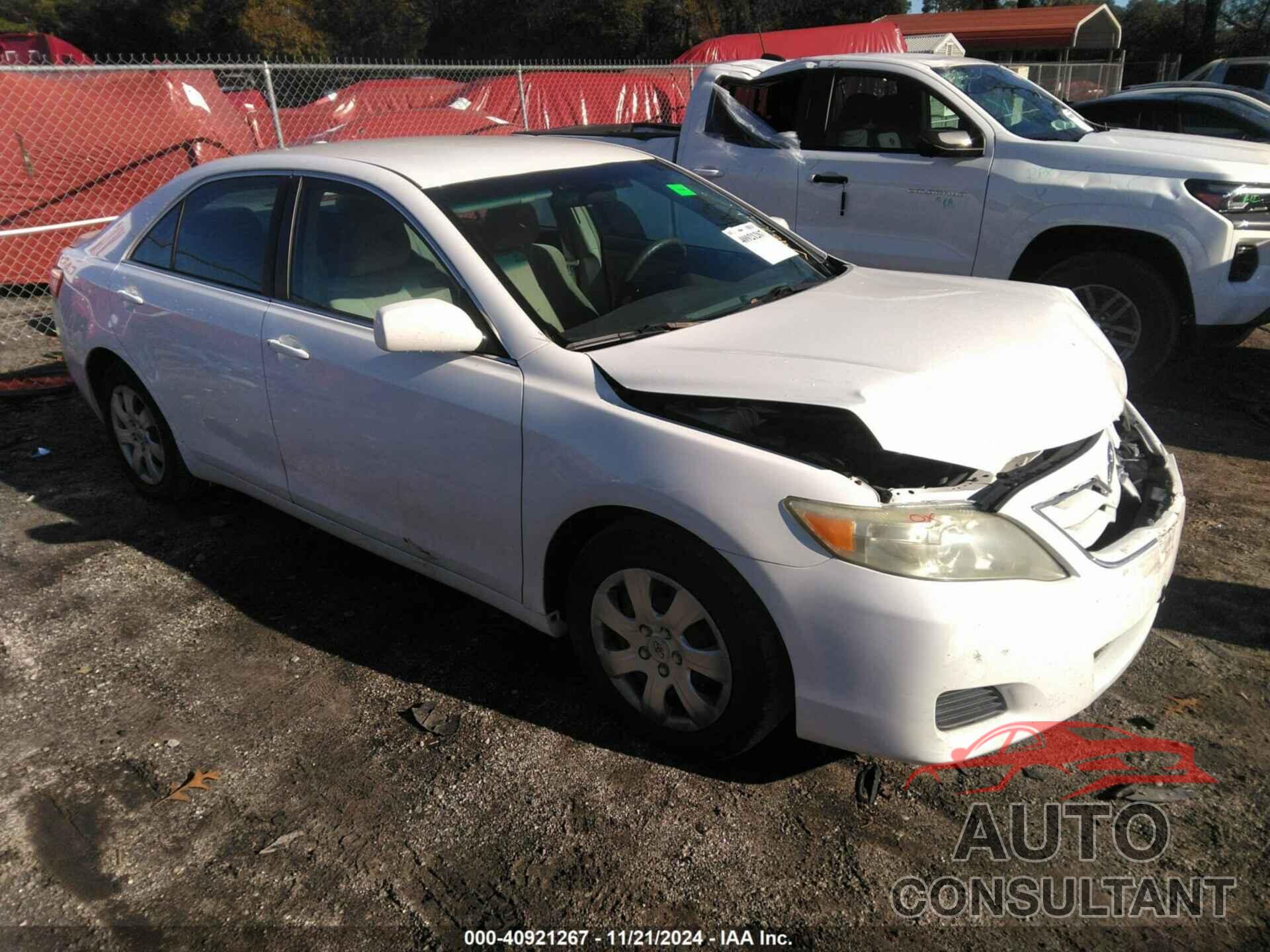 TOYOTA CAMRY 2011 - 4T1BF3EK0BU654832