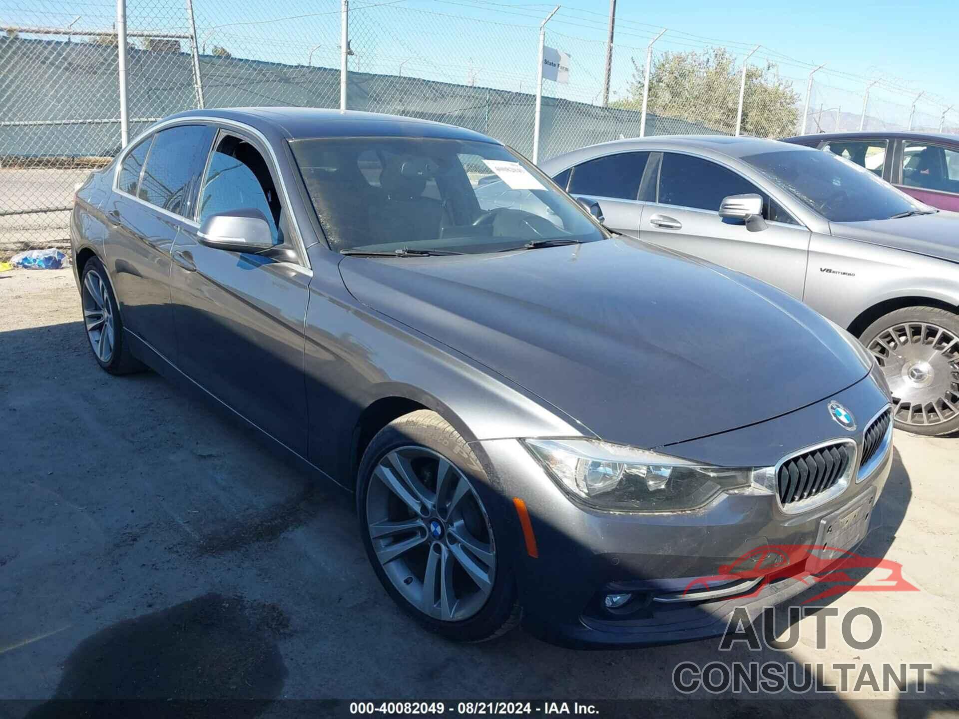 BMW 330I 2017 - WBA8B9G57HNU51280