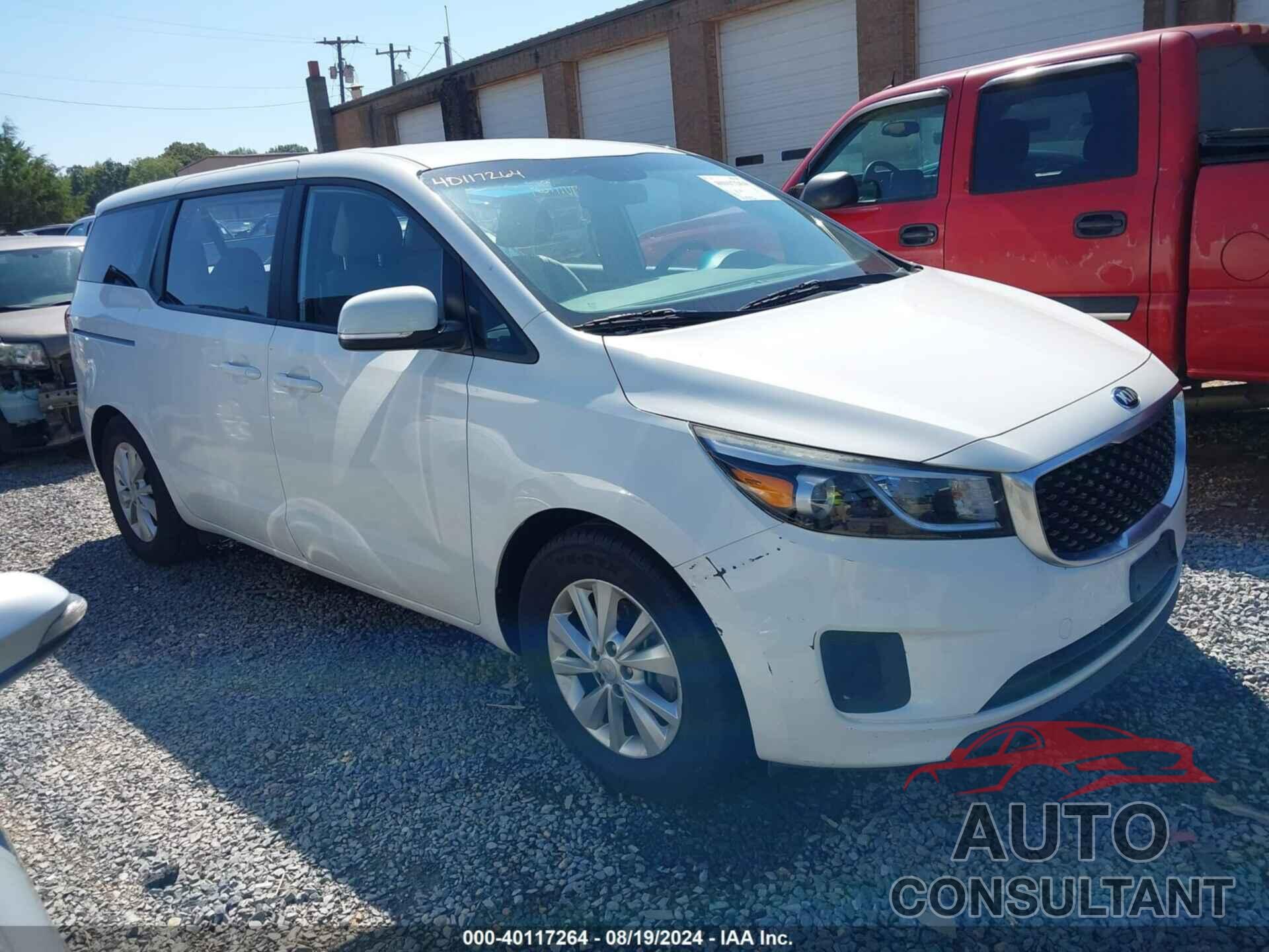 KIA SEDONA 2016 - KNDMA5C19G6125523