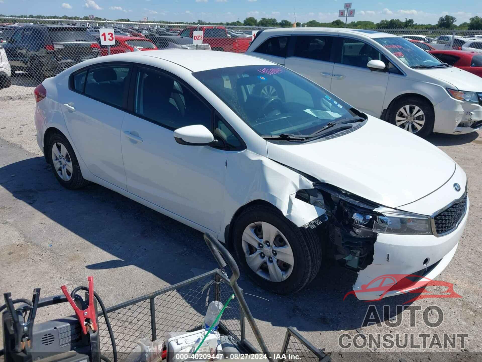 KIA FORTE 2017 - 3KPFK4A75HE107362