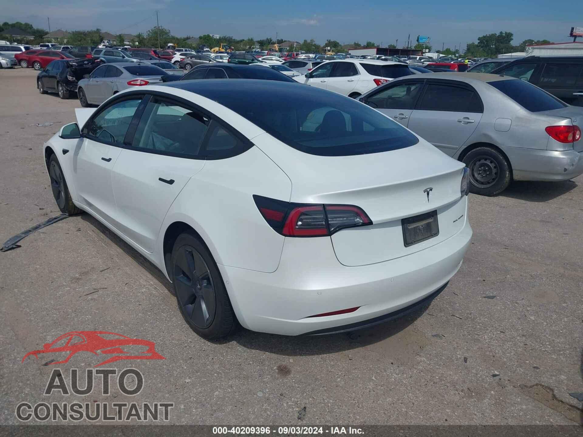 TESLA MODEL 3 2022 - 5YJ3E1EB6NF160536