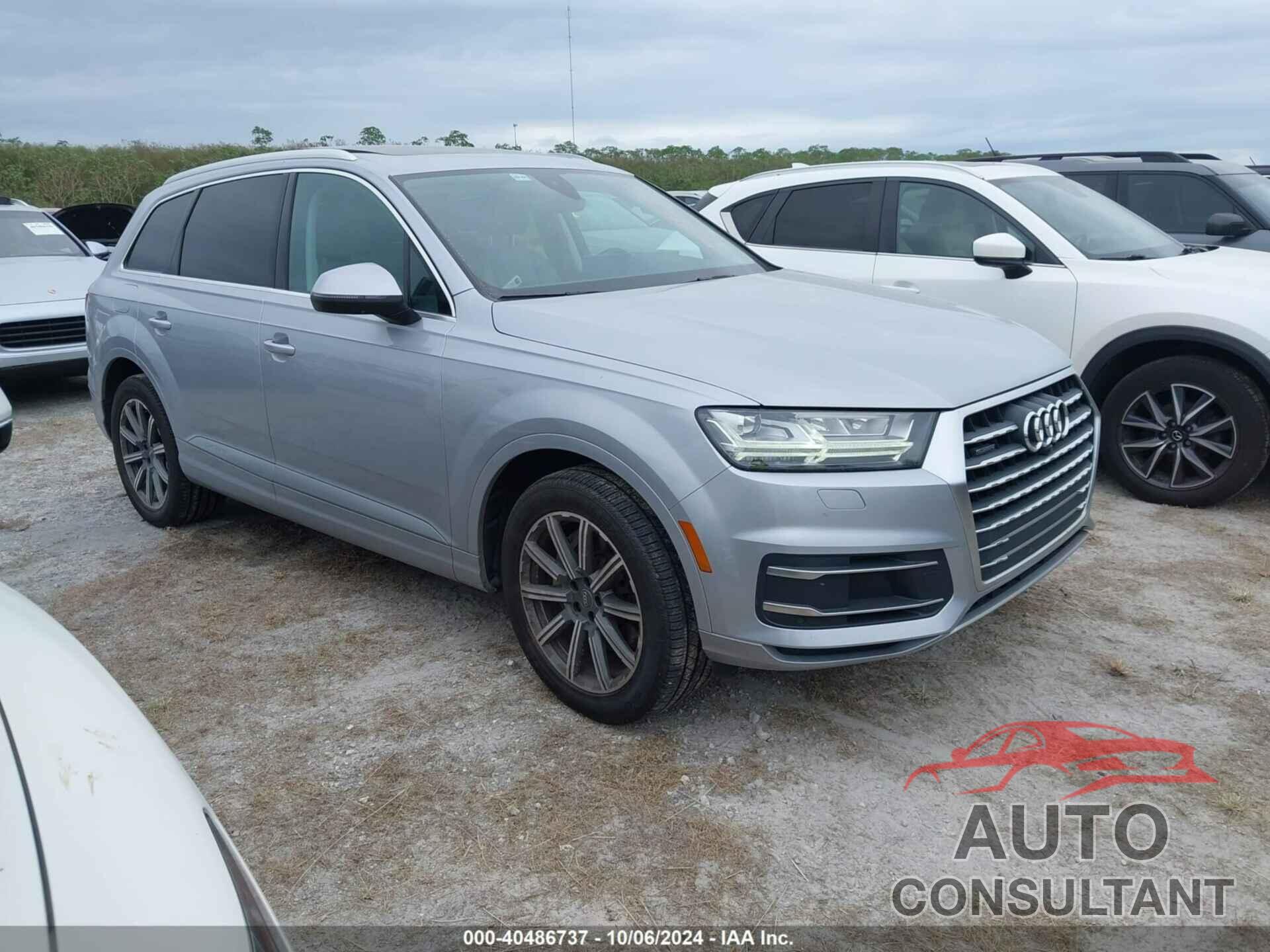 AUDI Q7 2019 - WA1LHAF72KD044670